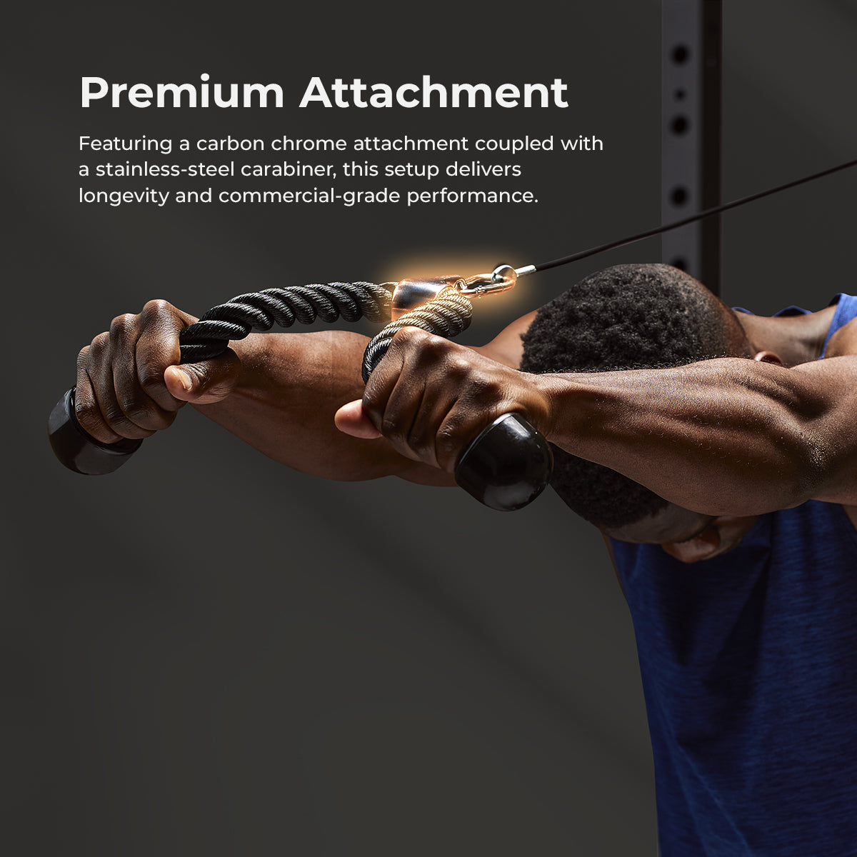  Tricep Rope Cable Attachment、mySite、ghnorth