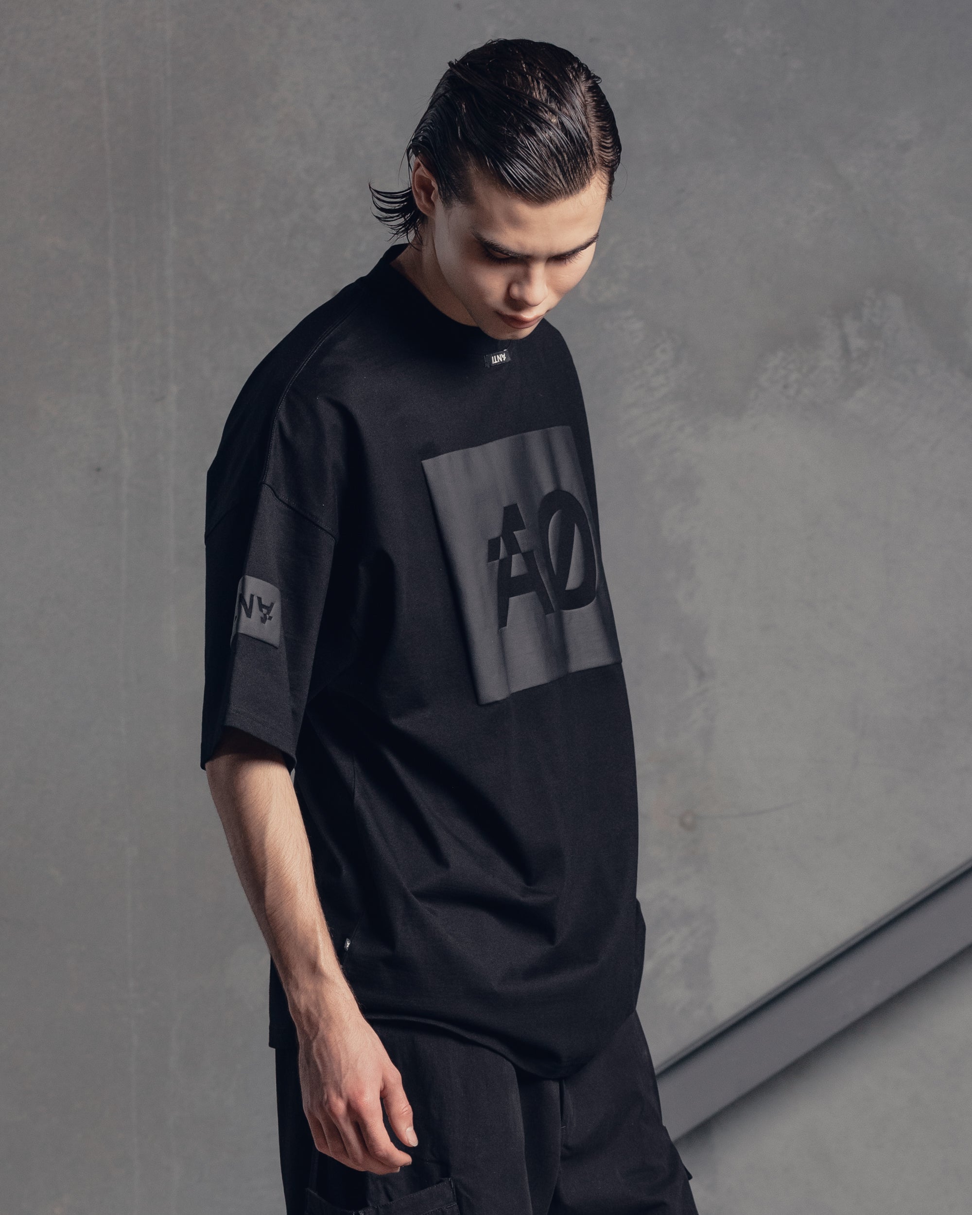 The Anti Order Oversized Box T-Shirt Black/Black、mySite、zt4zffjzw