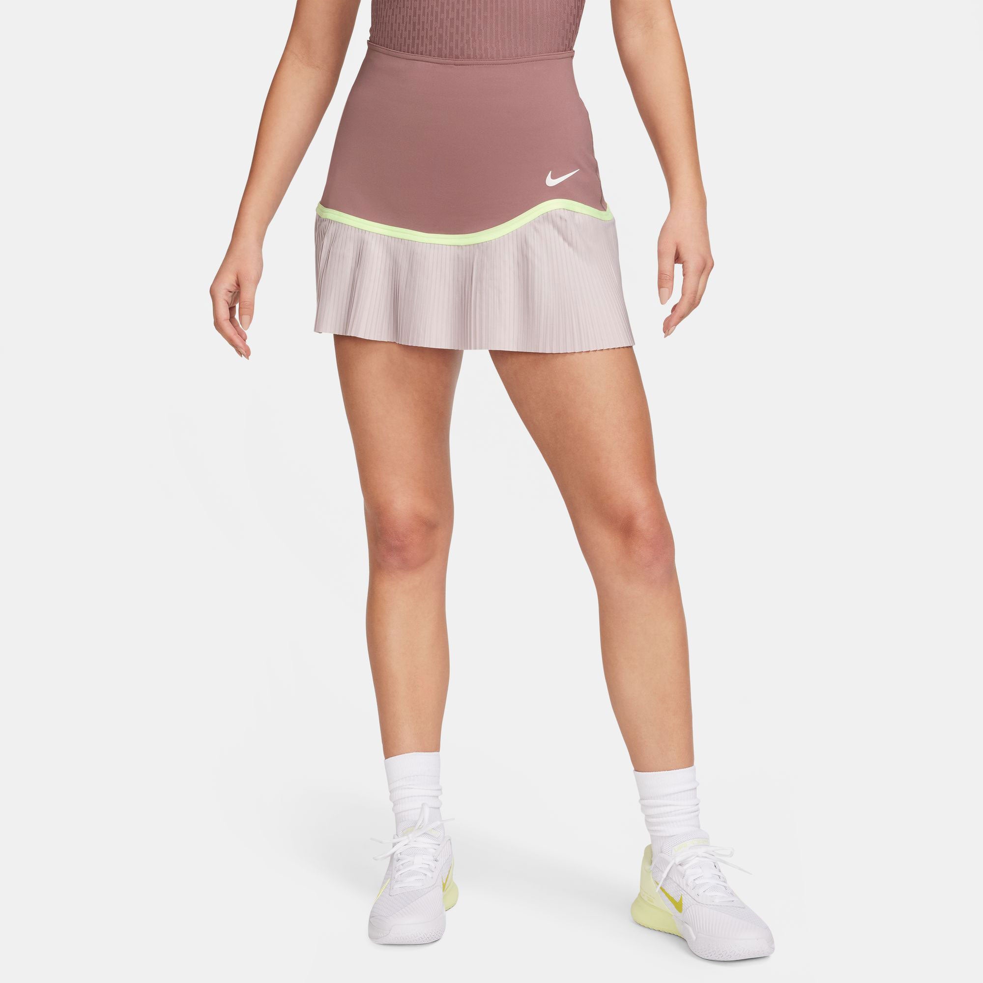 NikeCourt Advantage Women's Dri-FIT Pleated Tennis Skirt、mySite、neckold