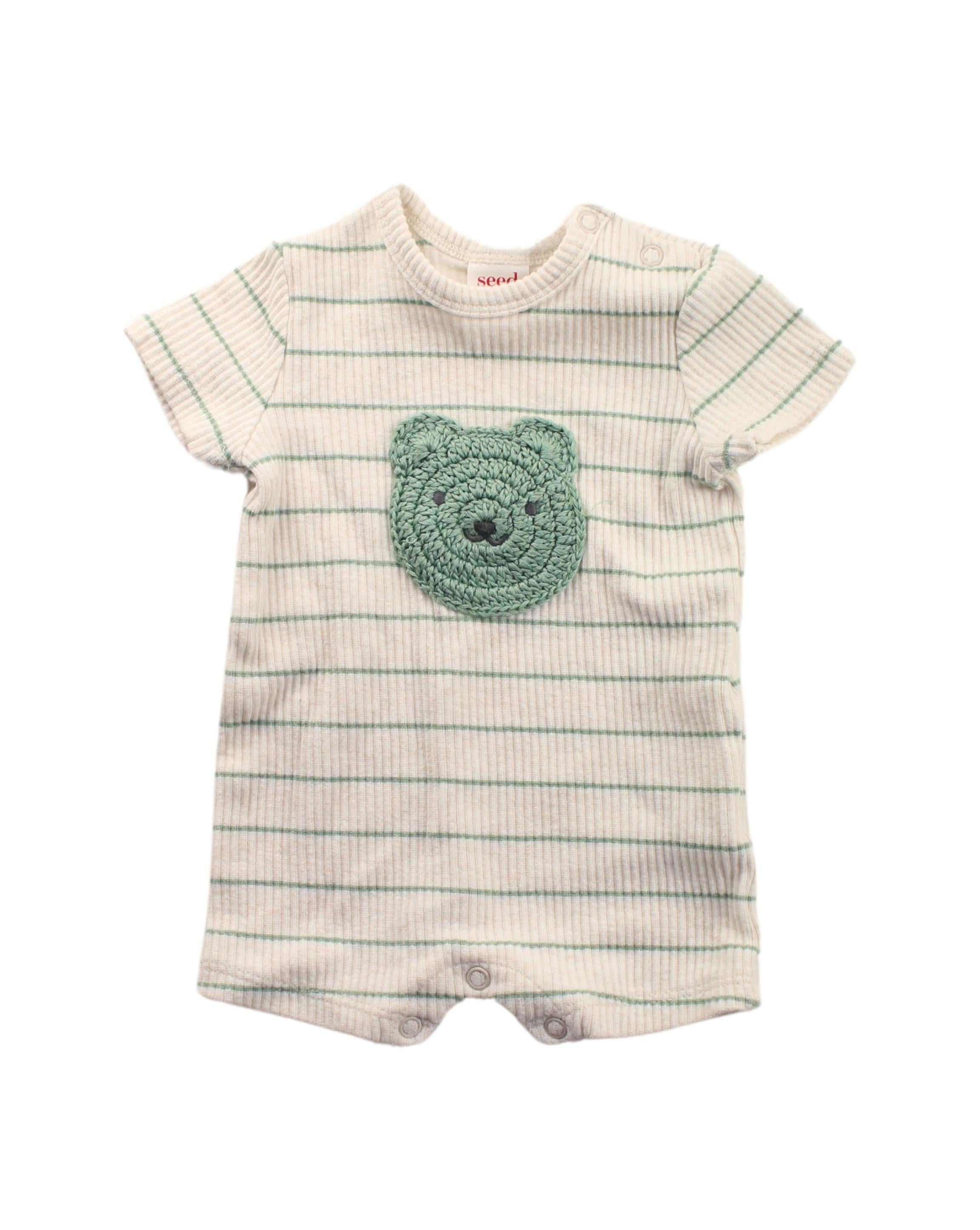 Seed Short Sleeve Romper Newborn、mySite、g9winljtr