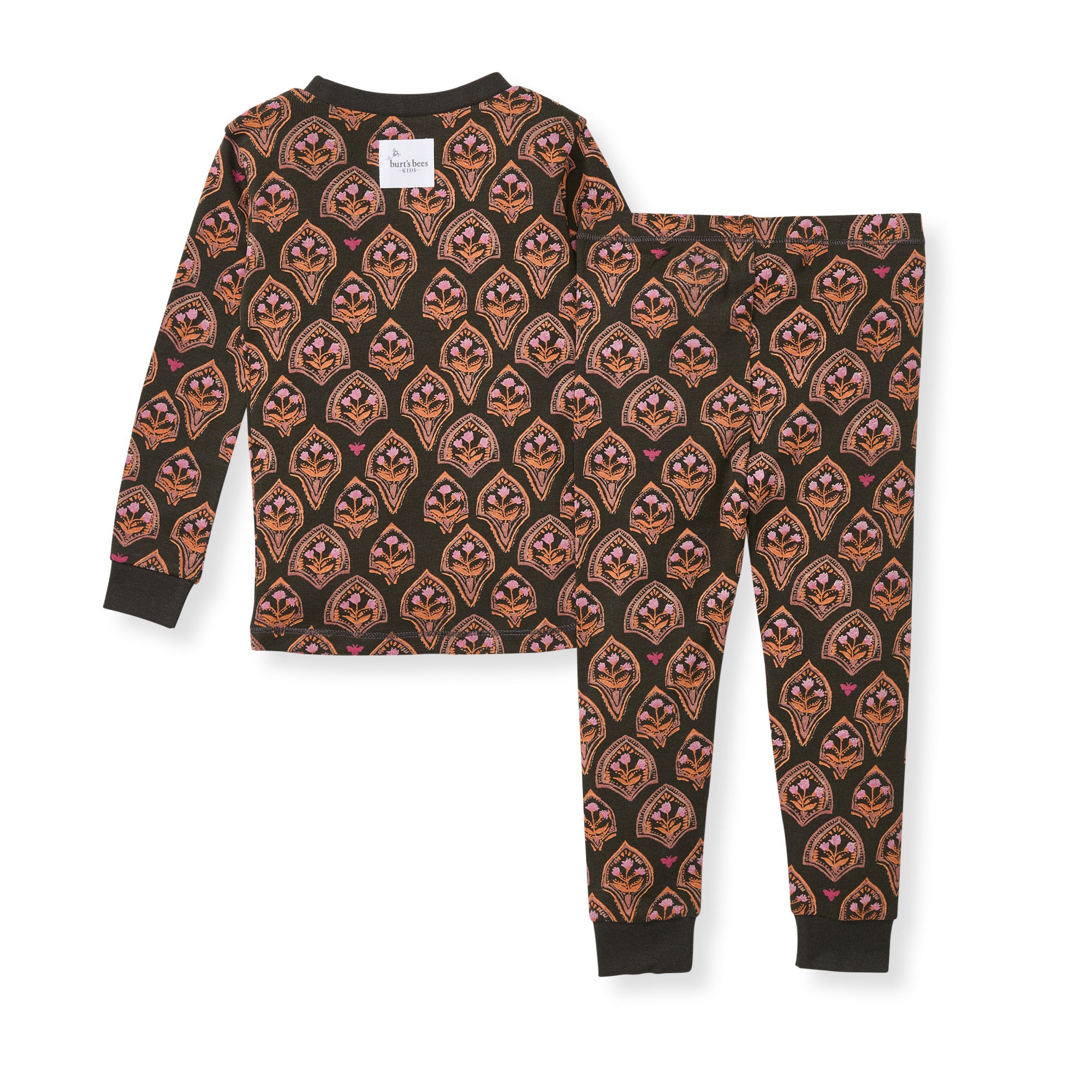 Floral Arches Organic Cotton 2-Piece Pajamas、mySite、g9winljtr