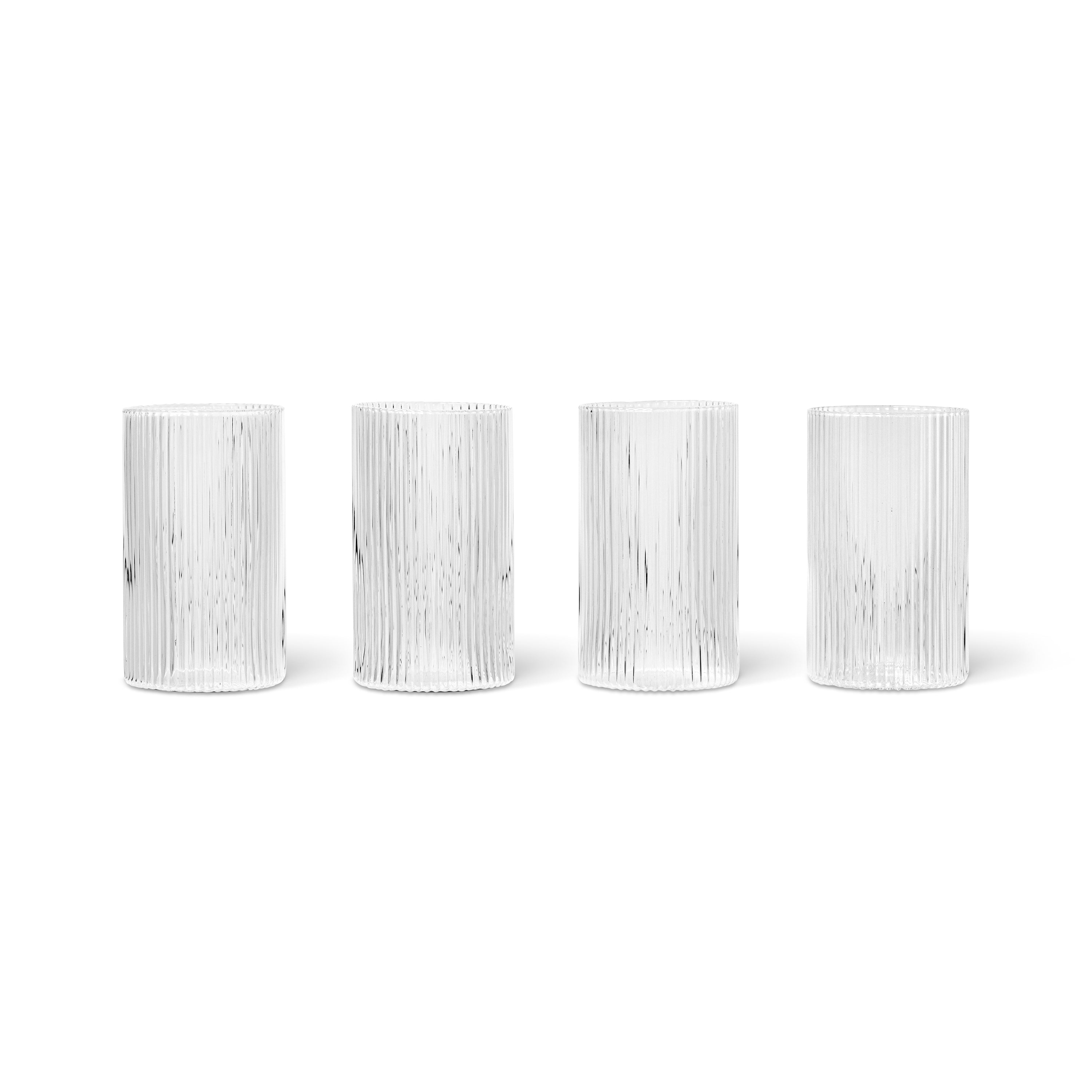  Ripple Water Glasses (Set of 4)、mySite、sugarbowlscore