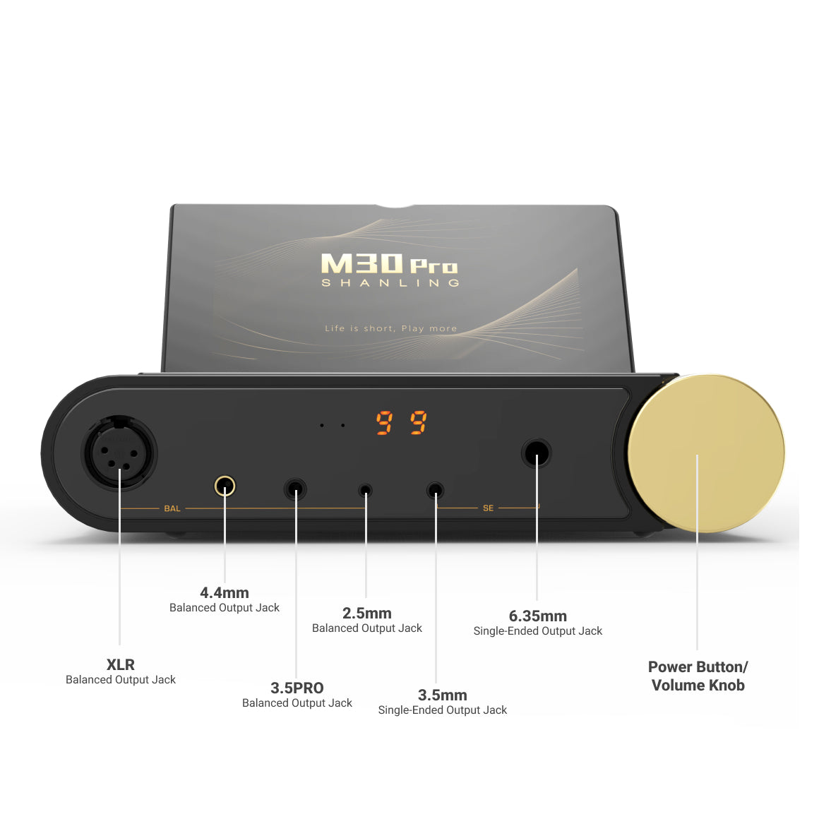  Shanling - M30 Pro、mySite、merchandisen