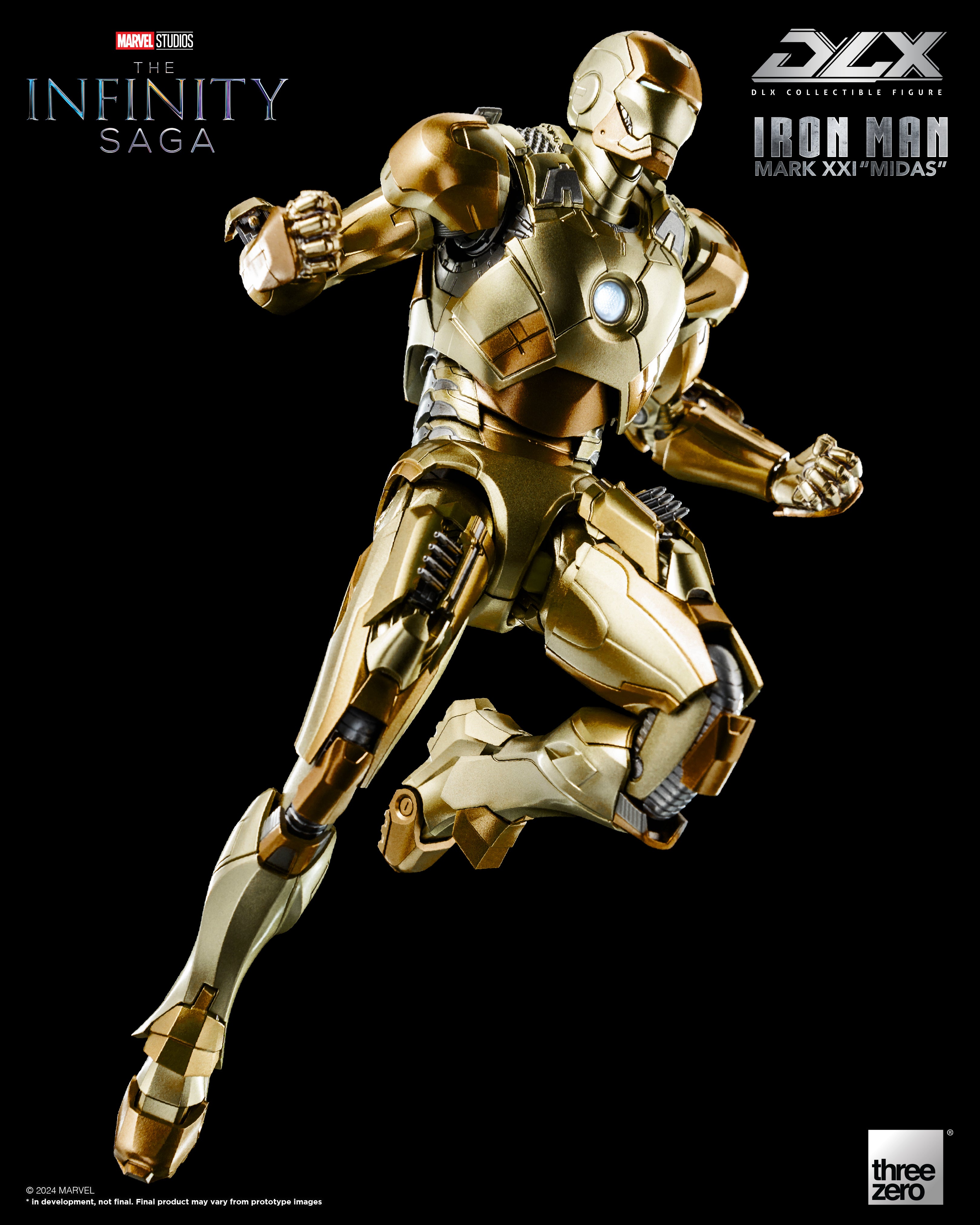 Threezero Avengers: The Infinity Saga DLX Iron Man Mark XXI Midas、mySite、hgirdovlk