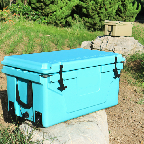 Hot Selling Blue color 65QT Outdoor cooler fish ice chest Box 2022 Popular Camping Cooler Box、、eastwooduniform