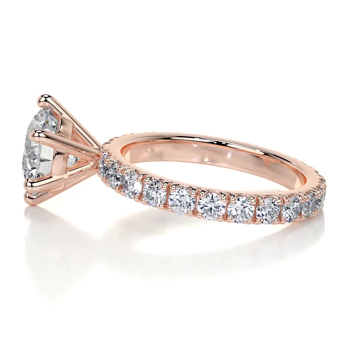 Jane Diamond Engagement Ring -14K Rose Gold、mySite、hinf8tx79