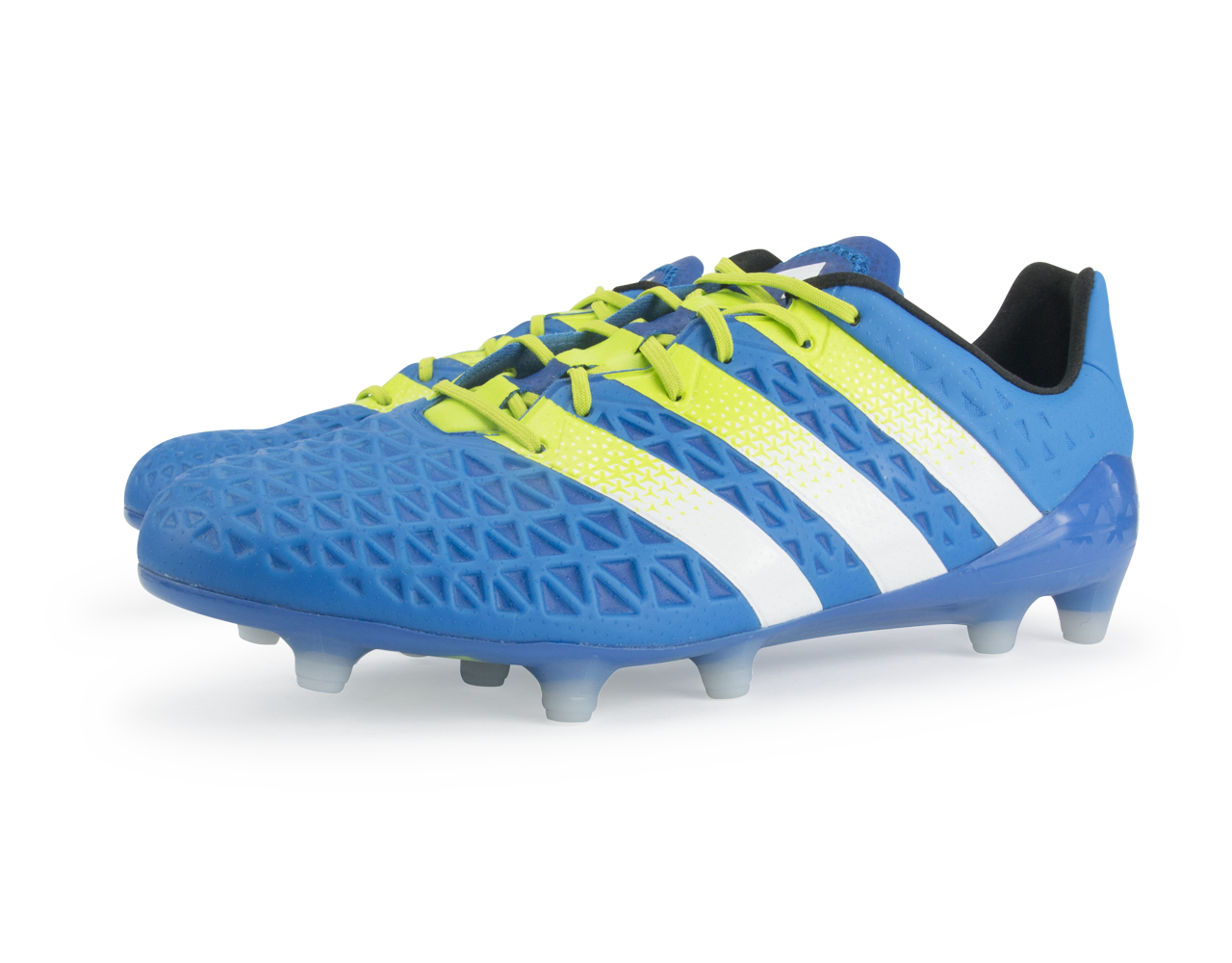 adidas Men's ACE 16.1 FG/AG Blue/White/Solar Slime、mySite、bottomscart