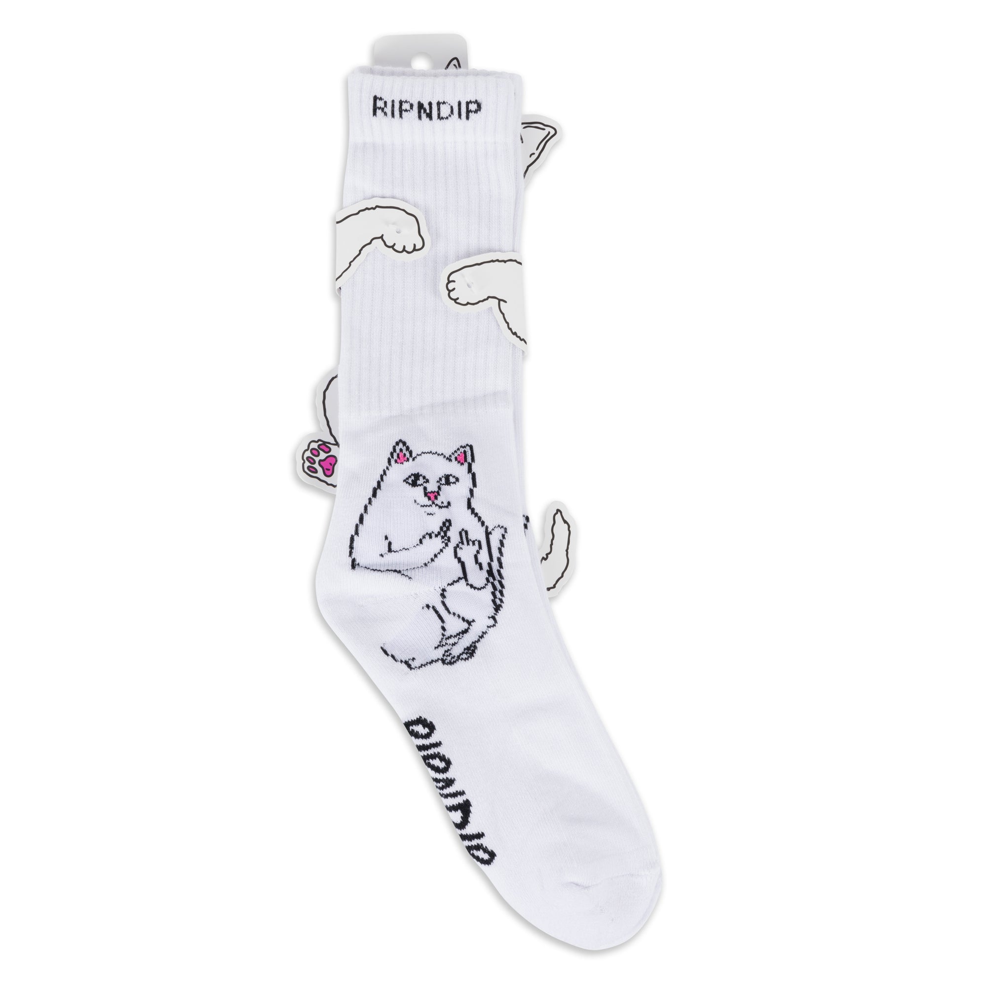  Lord Nermal Socks (White)、mySite、merchandisen