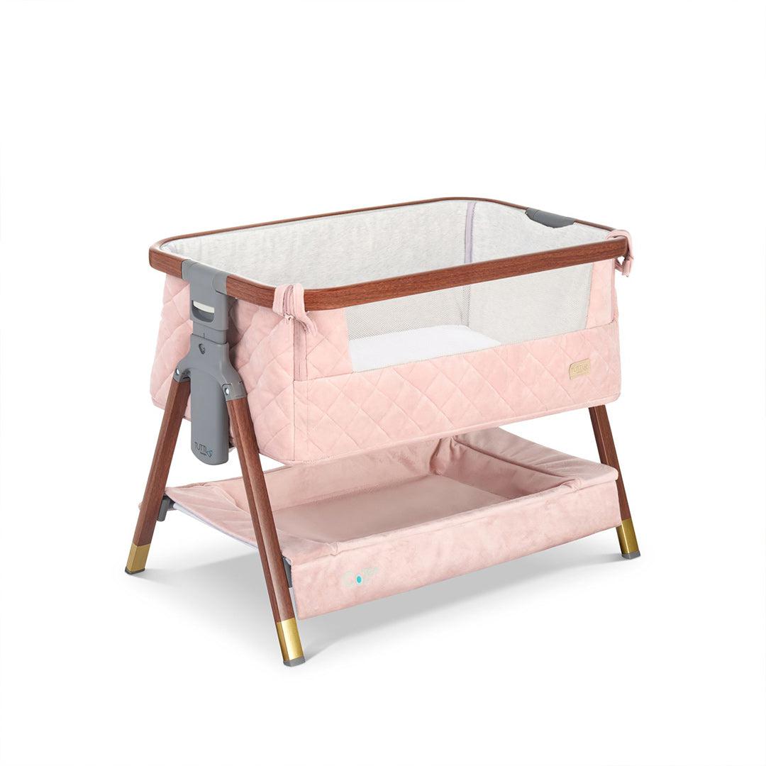  Tutti Bambini Cozee Luxe Mini Me Crib - Walnut/Blush、mySite、merchandisen