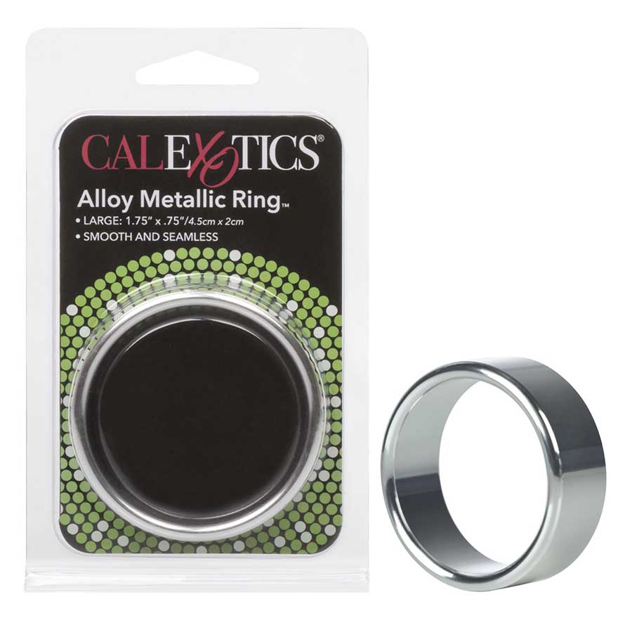 Aluminum Alloy Metallic Wide Cock Ring by Cal Exotics | Medium, Large, & XL、mySite、bottomscart