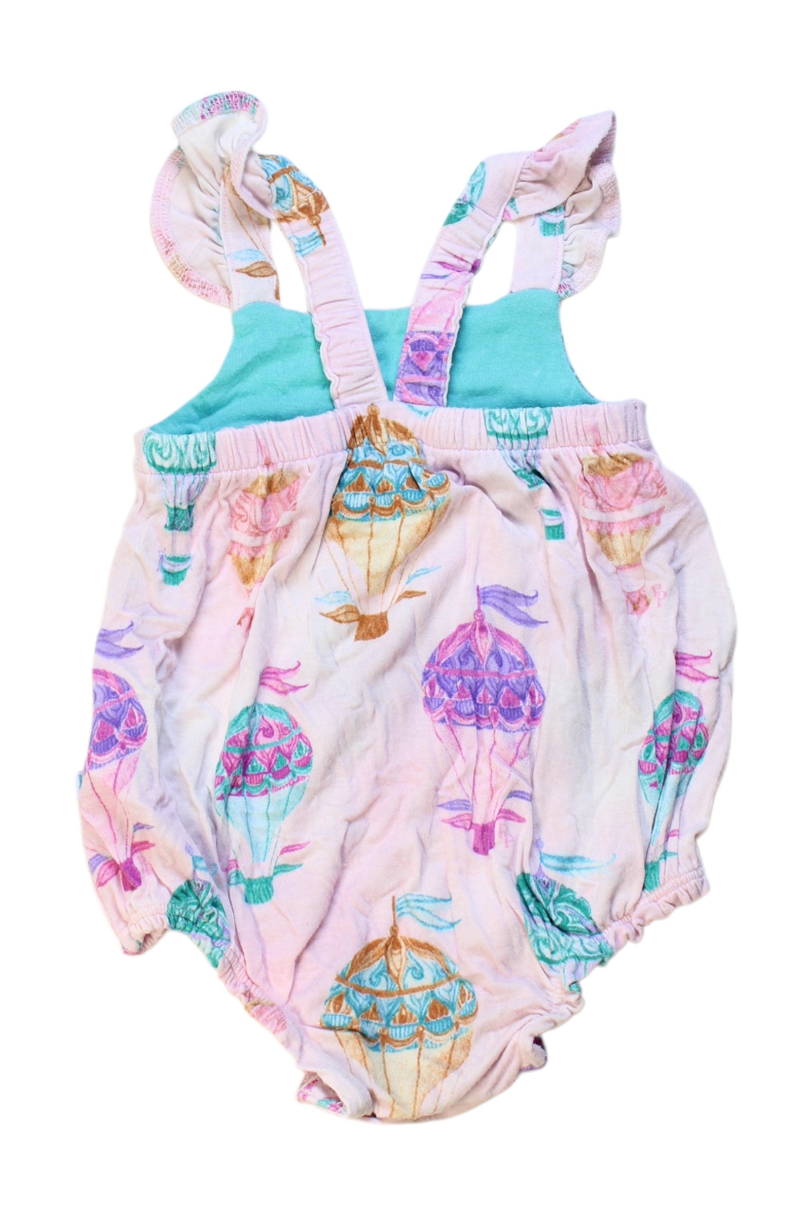 Posh Peanut Hot Air Balloon Sleeveless Romper 3-6M、mySite、g9winljtr