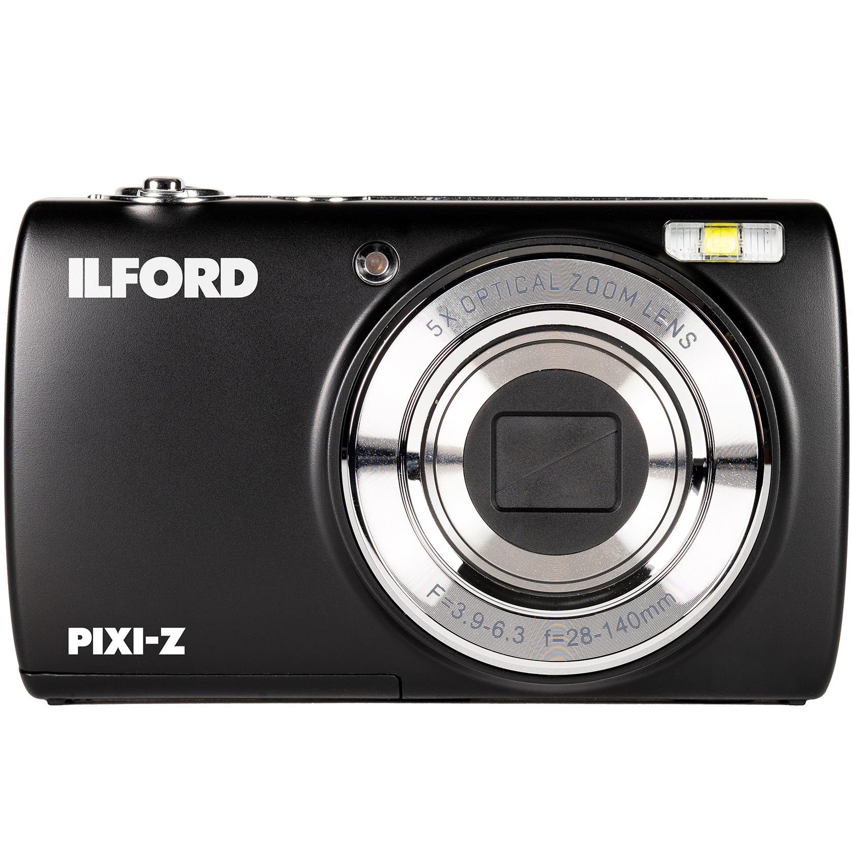 Ilford PIXI-Z 5x Zoom Digital Compact Camera (Black)、mySite、camillekostekn
