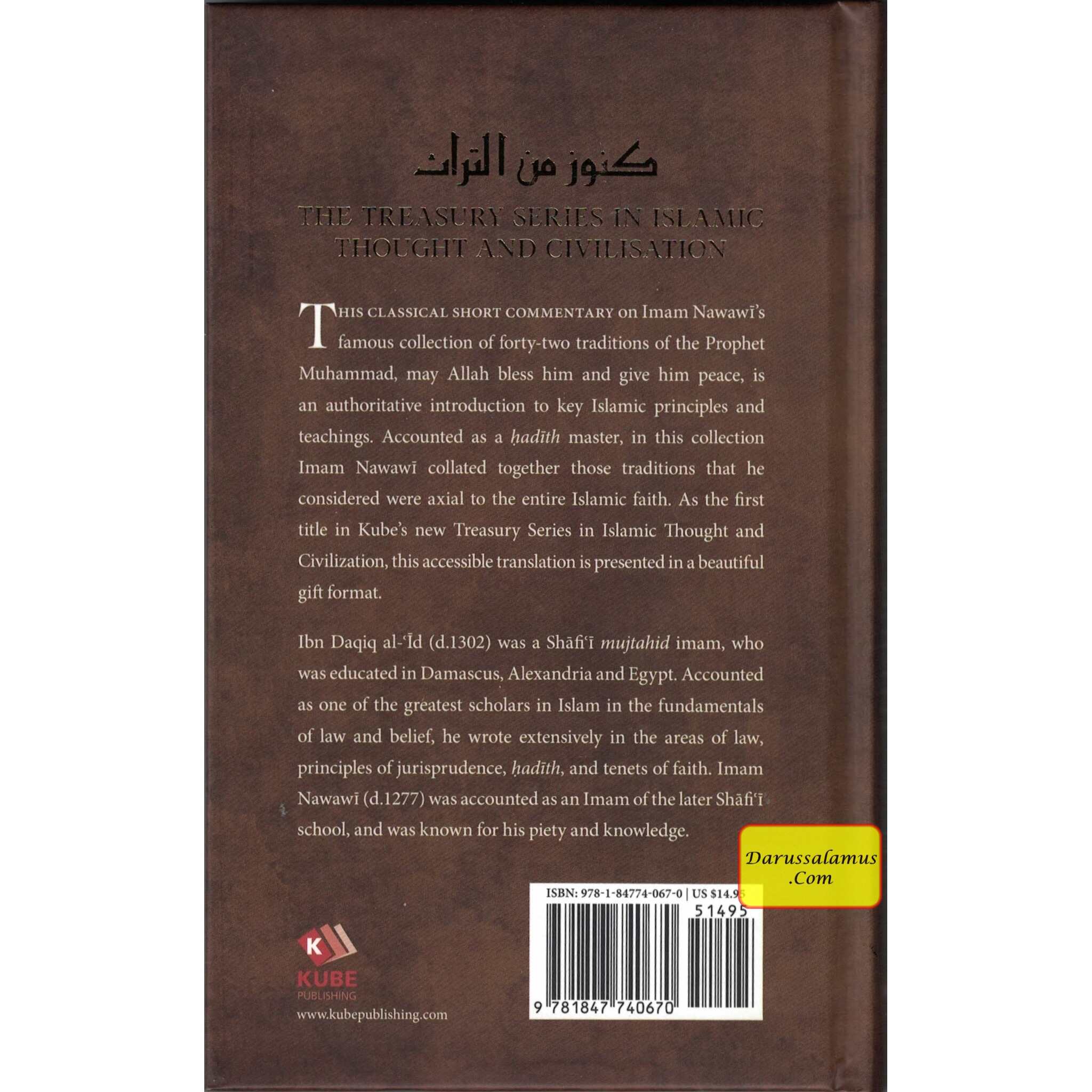 A Treasury Of Hadith: A Commentary on Nawawi's Selection of Prophetic Traditions By Imam Nawawi & Shaykh al-Islam Ibn Daqiq al-'Id、mySite、topwebapps