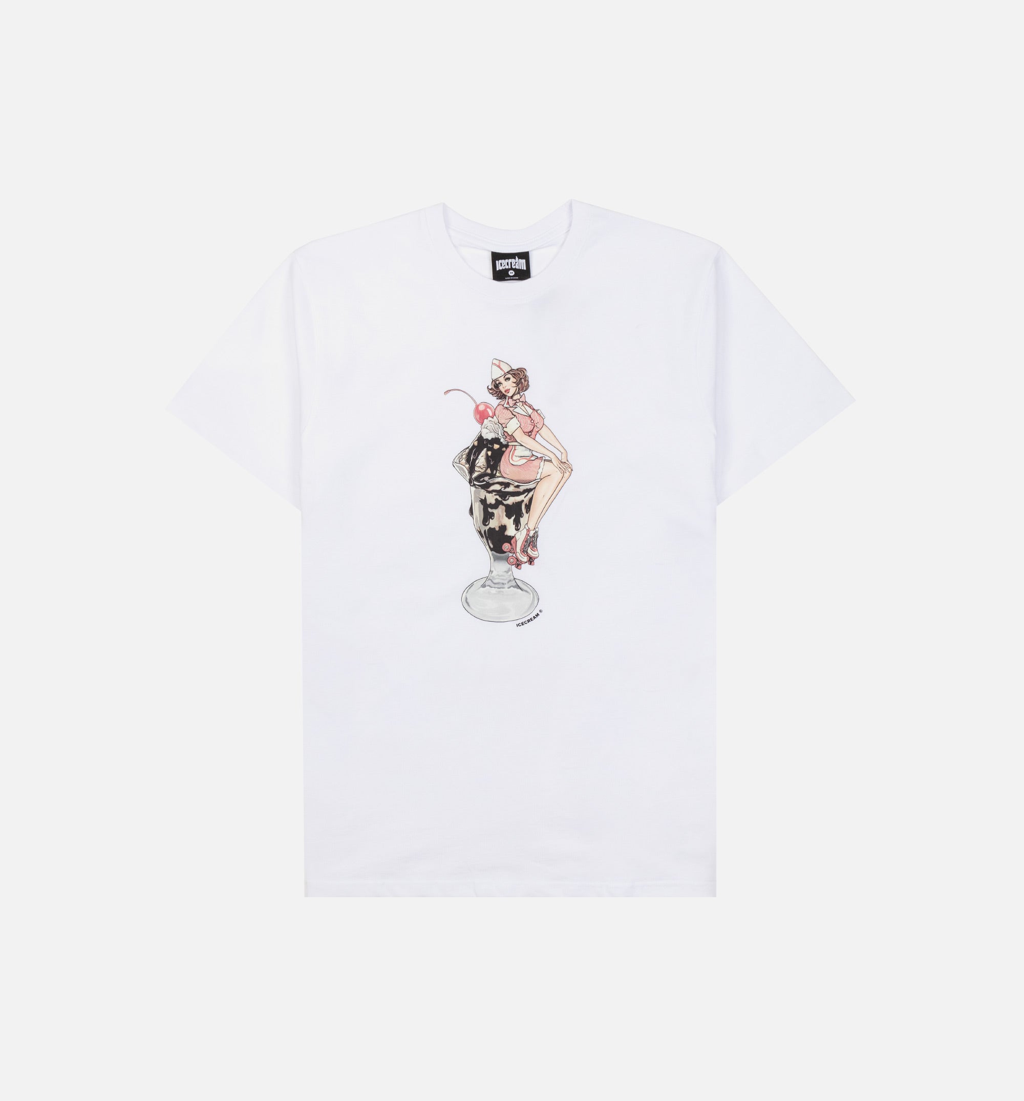 Cherry On Top Tee Mens Short Sleeve Shirt - White、mySite、dreamappss