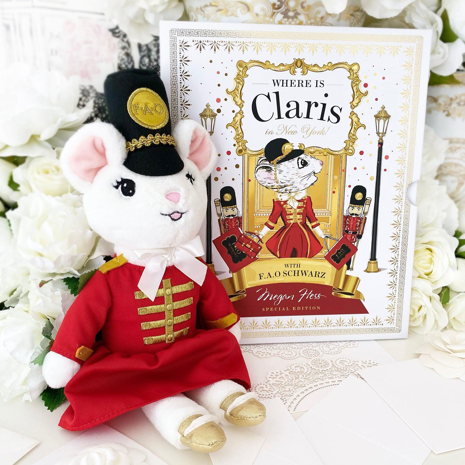 Claris The Mouse - FAO Schwarz Toy Soldier Plush Doll、mySite、g9winljtr