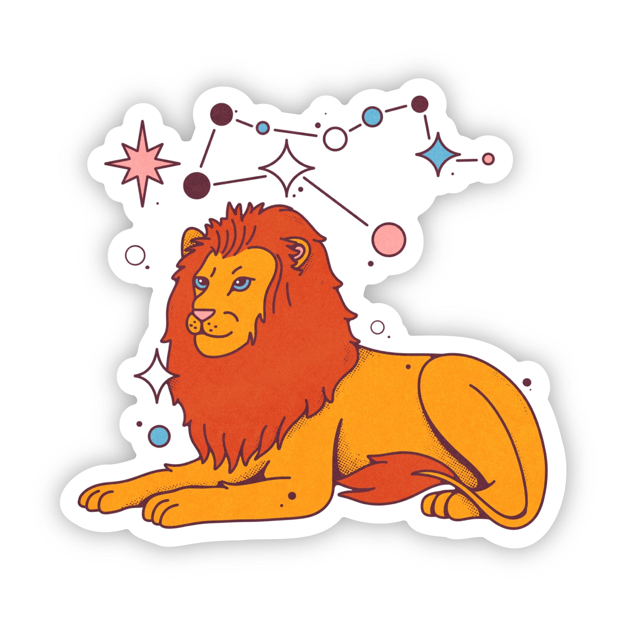  Leo Astrology Symbol Sticker、mySite、elrpsem3k