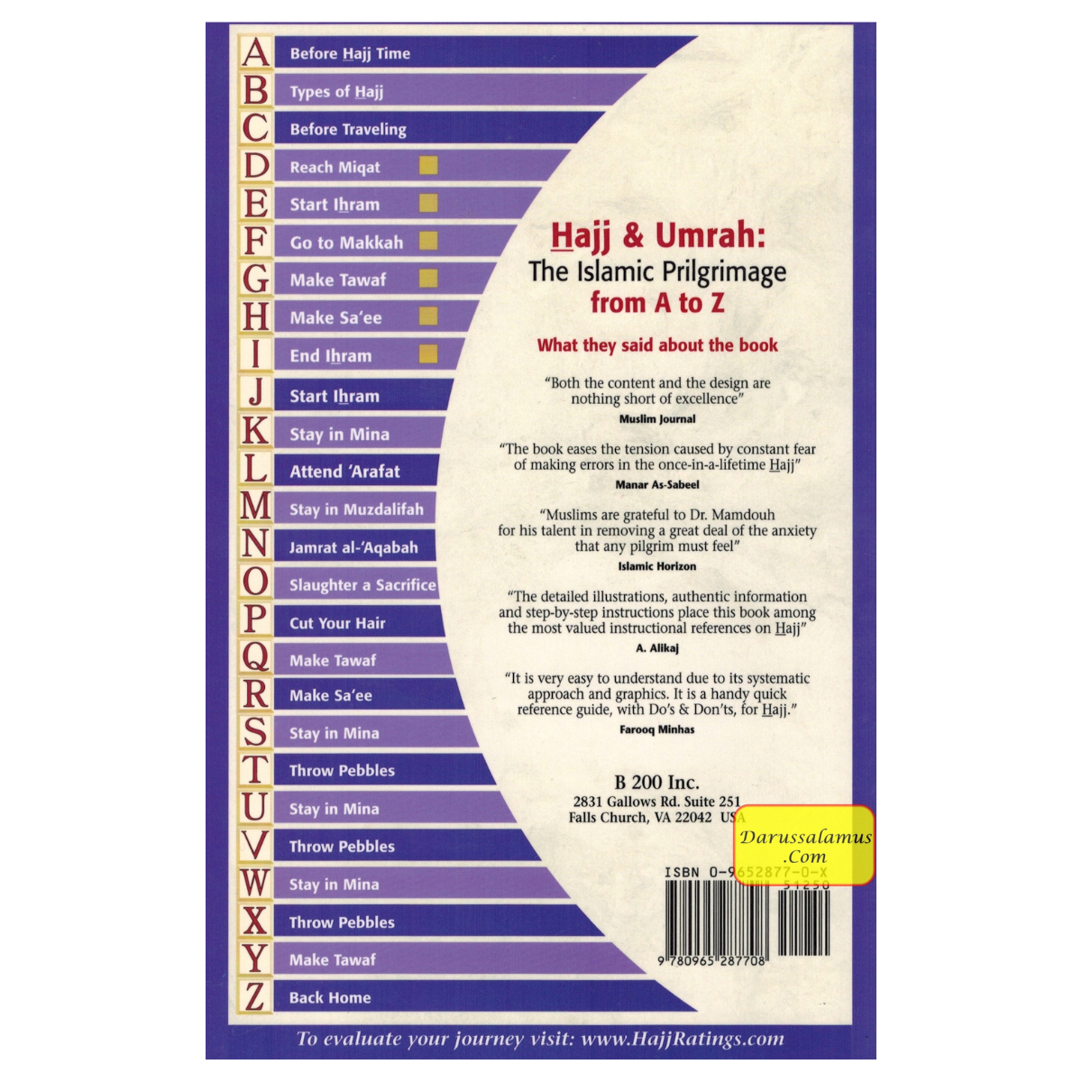 Hajj & Umrah The Islamic Pilgrimage from A to Z By Dr. Mamdouh N. Mohamed、mySite、topwebapps