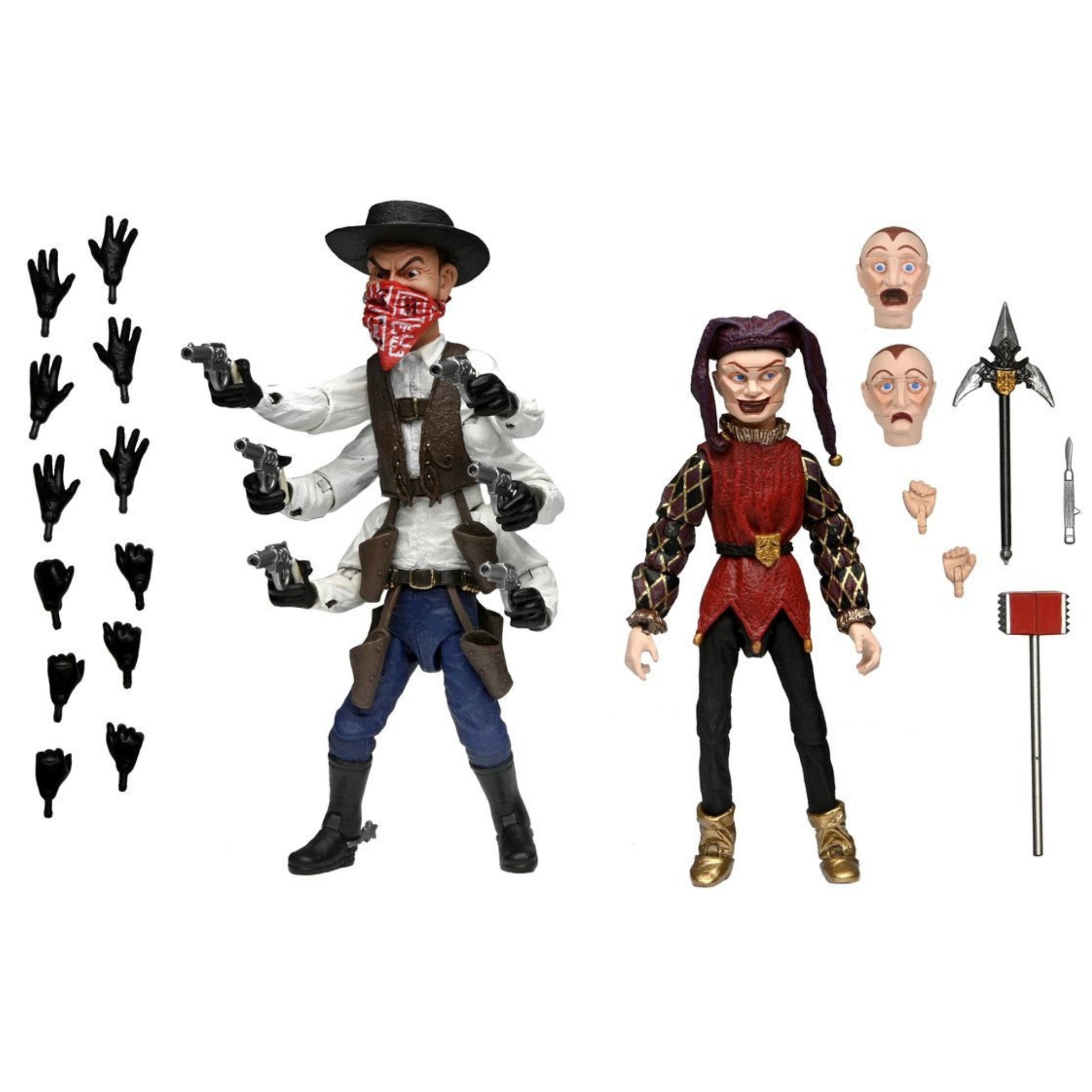 NECA Puppet Master Ultimate Six-Shooter & Jester 2-Pack、mySite、hgirdovlk