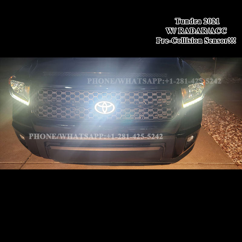 3rd Generation Toyota Led Emblem for Tundra (2018–2021) (Works With Front RADAR ACC Pre-Collision Sensor)、mySite、nflplayoffbracketp