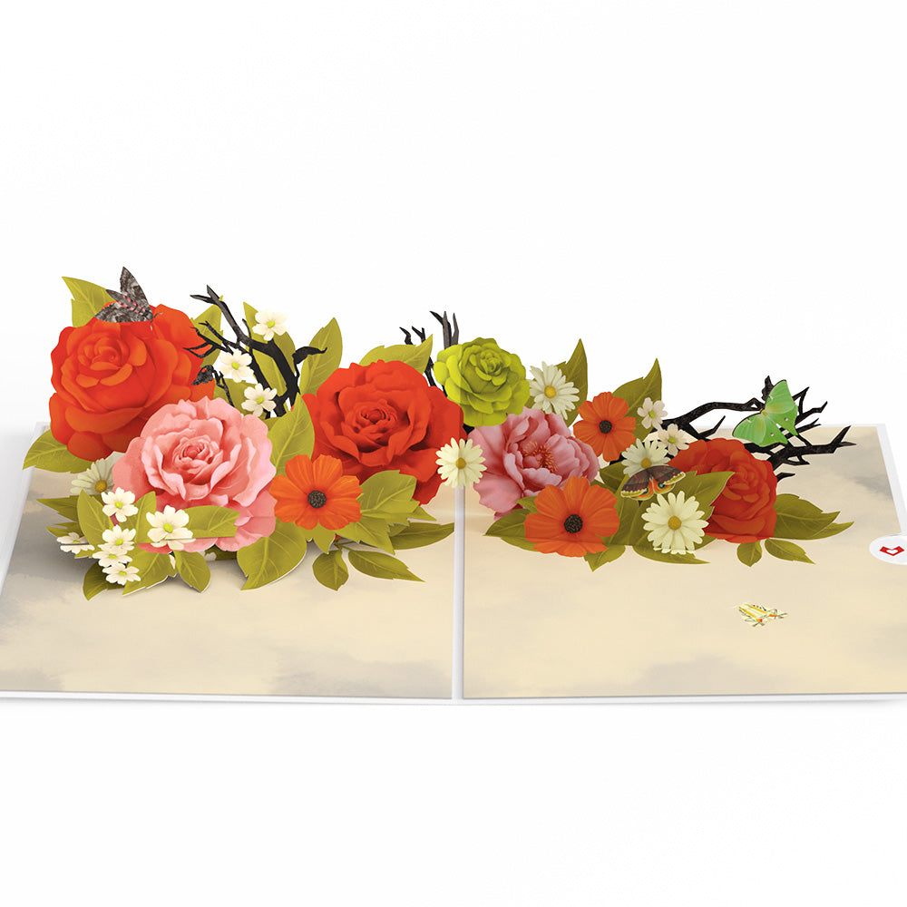 Midnight Florals Pop-Up Card、mySite、solidvoid