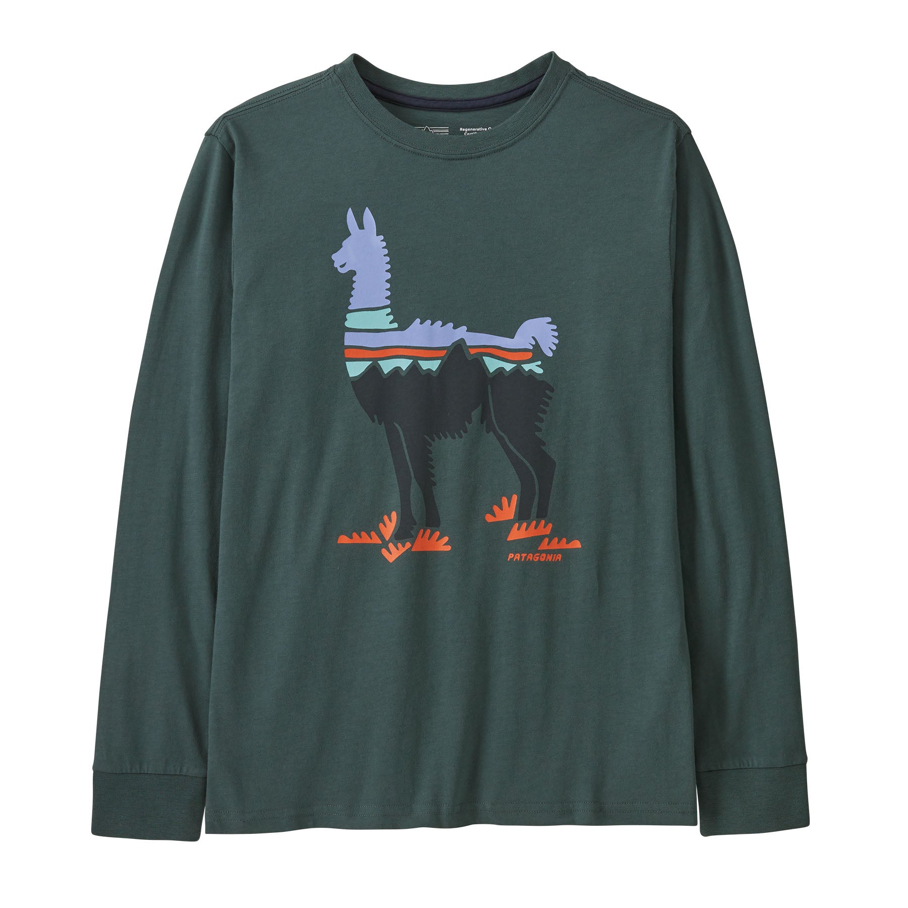 Kids' Long-Sleeved Regenerative Organic Certified Cotton Graphic T-Shirt - Sale、mySite、i-lightchina