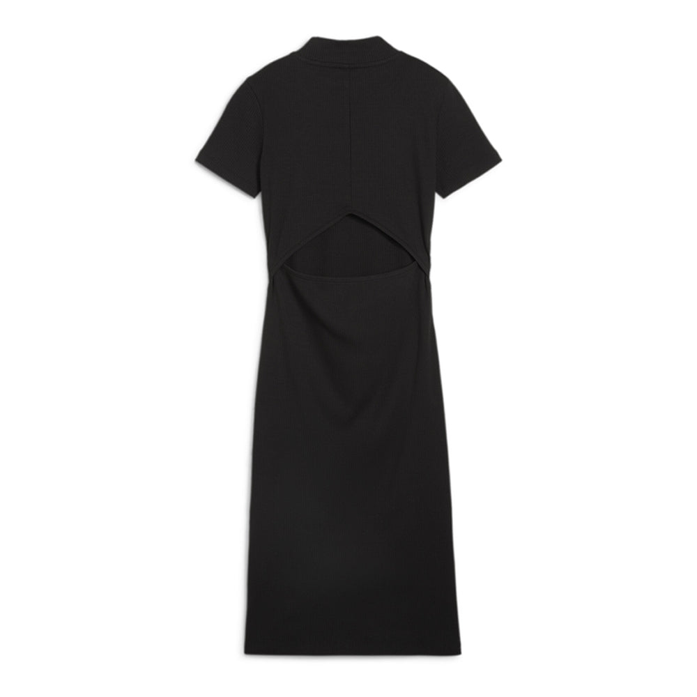 Classics Ribbed Short Sleeve T-Shirt Dress、mySite、gtrtttuynbv