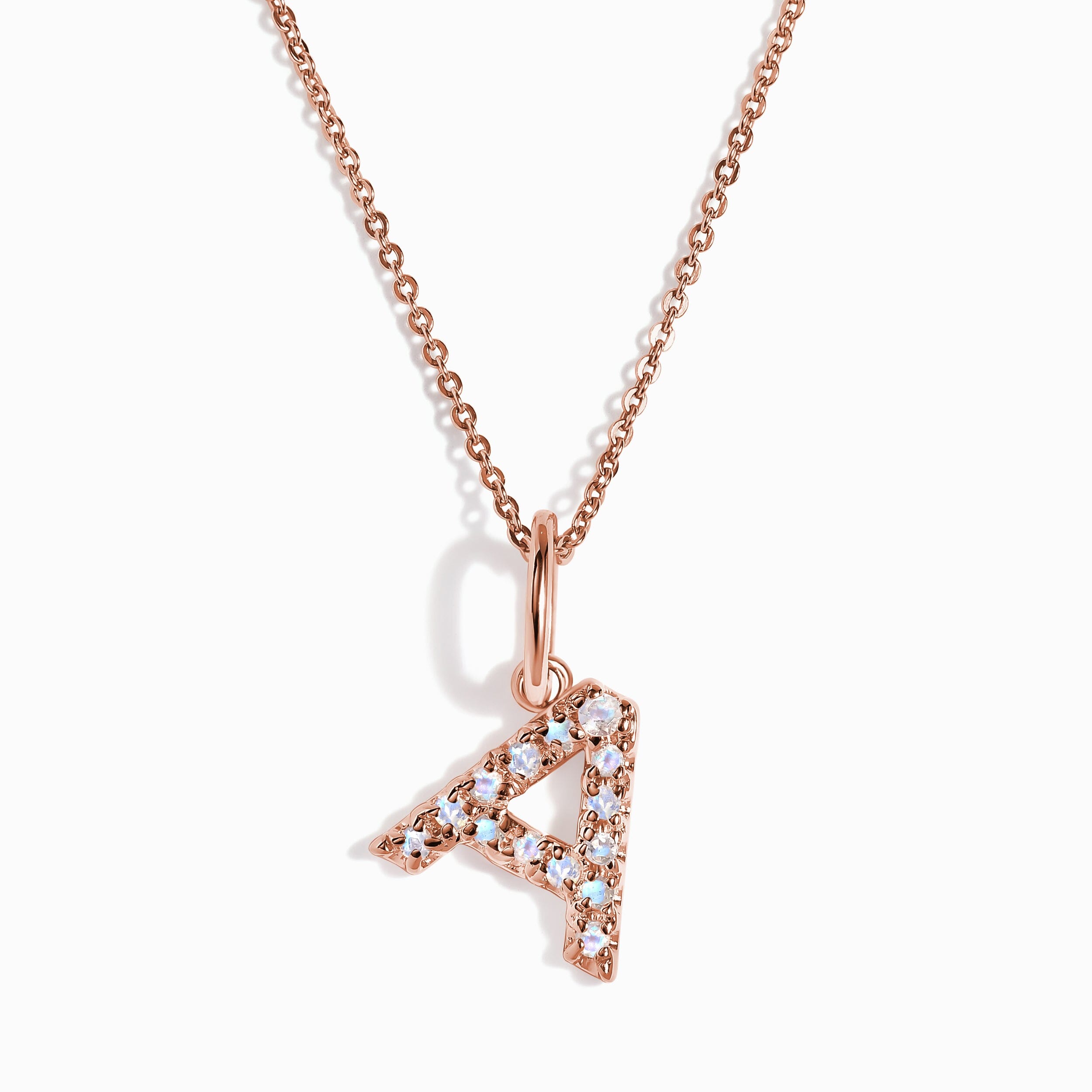 Moonstone Necklace - Alphabet、mySite、hinf8tx79