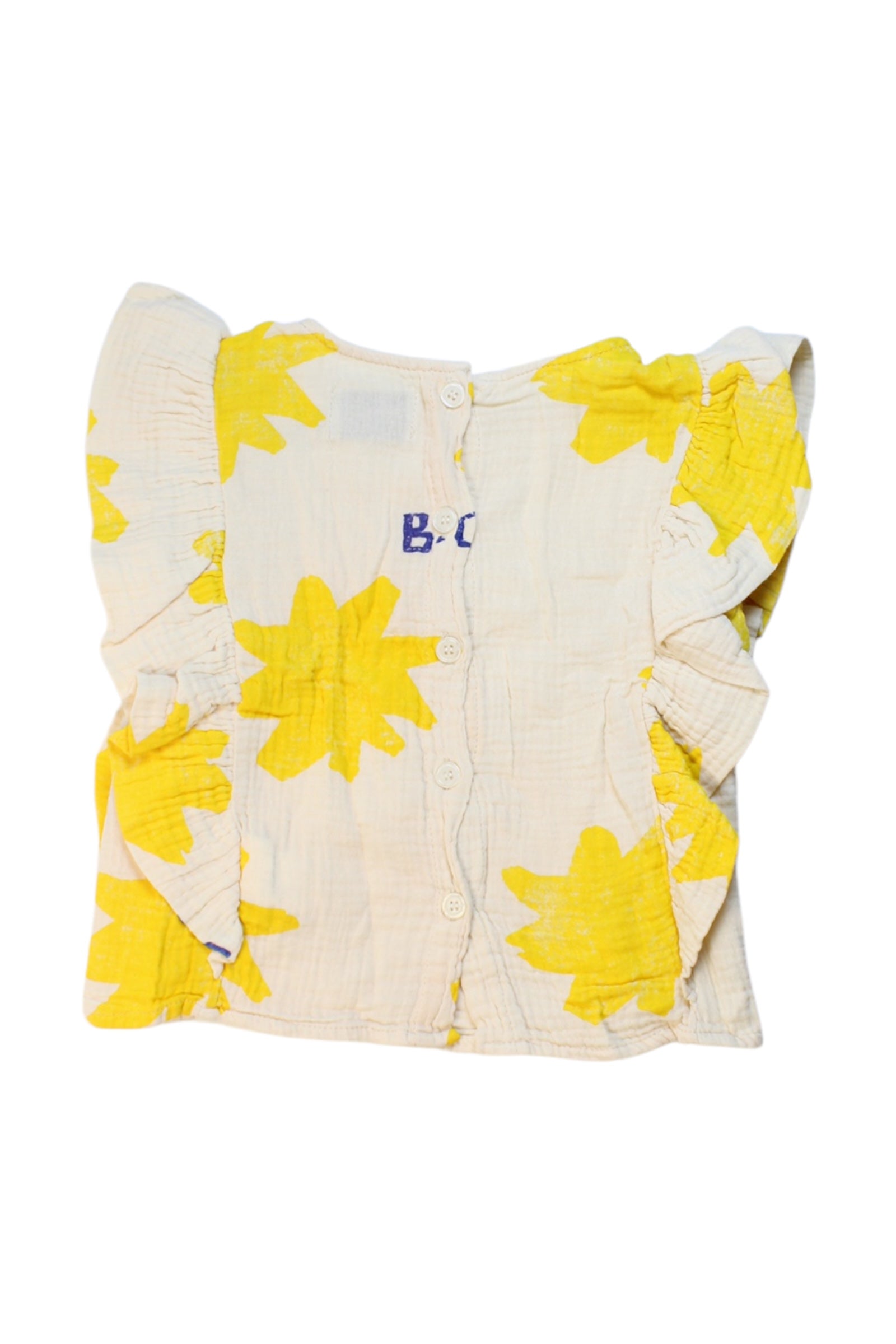Bobo Choses Ruffled Long Sleeve Top - Size 6T、mySite、g9winljtr