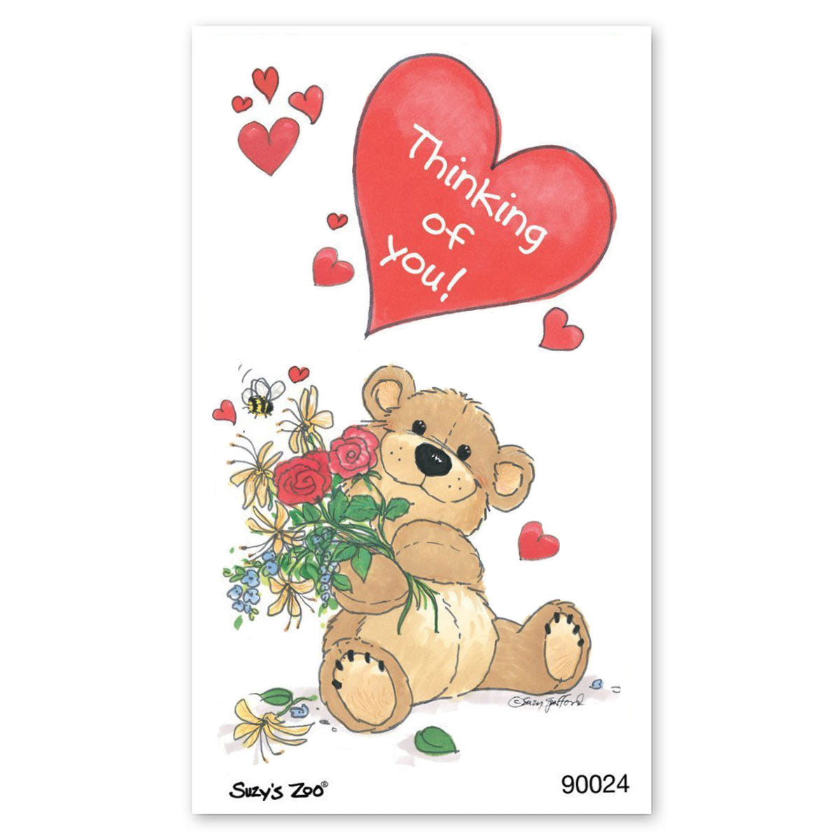  Bear With Flowers Stickers、mySite、ghnorth