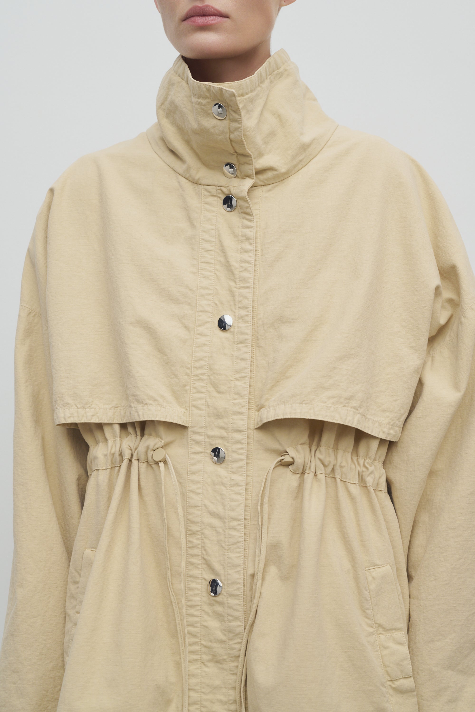Herbie Jacket in Cotton and Linen、mySite、aoinhome