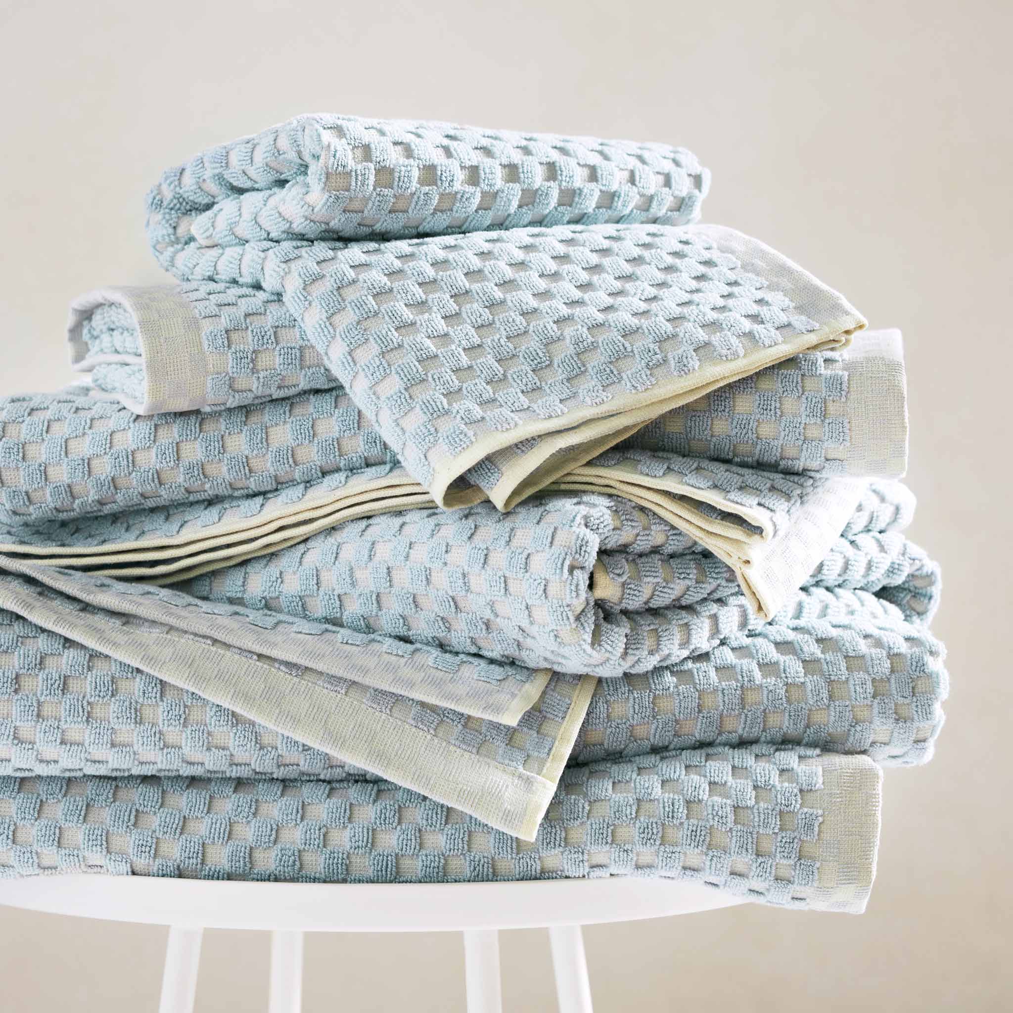  Checkered Jacquard Bath Towels、mySite、sugarbowlscore