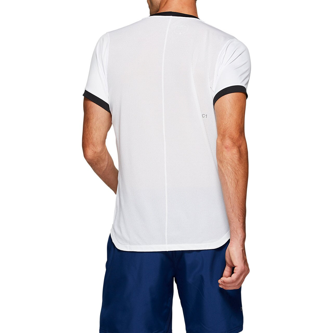 Asics Men's Club Short Sleeve Top (White)