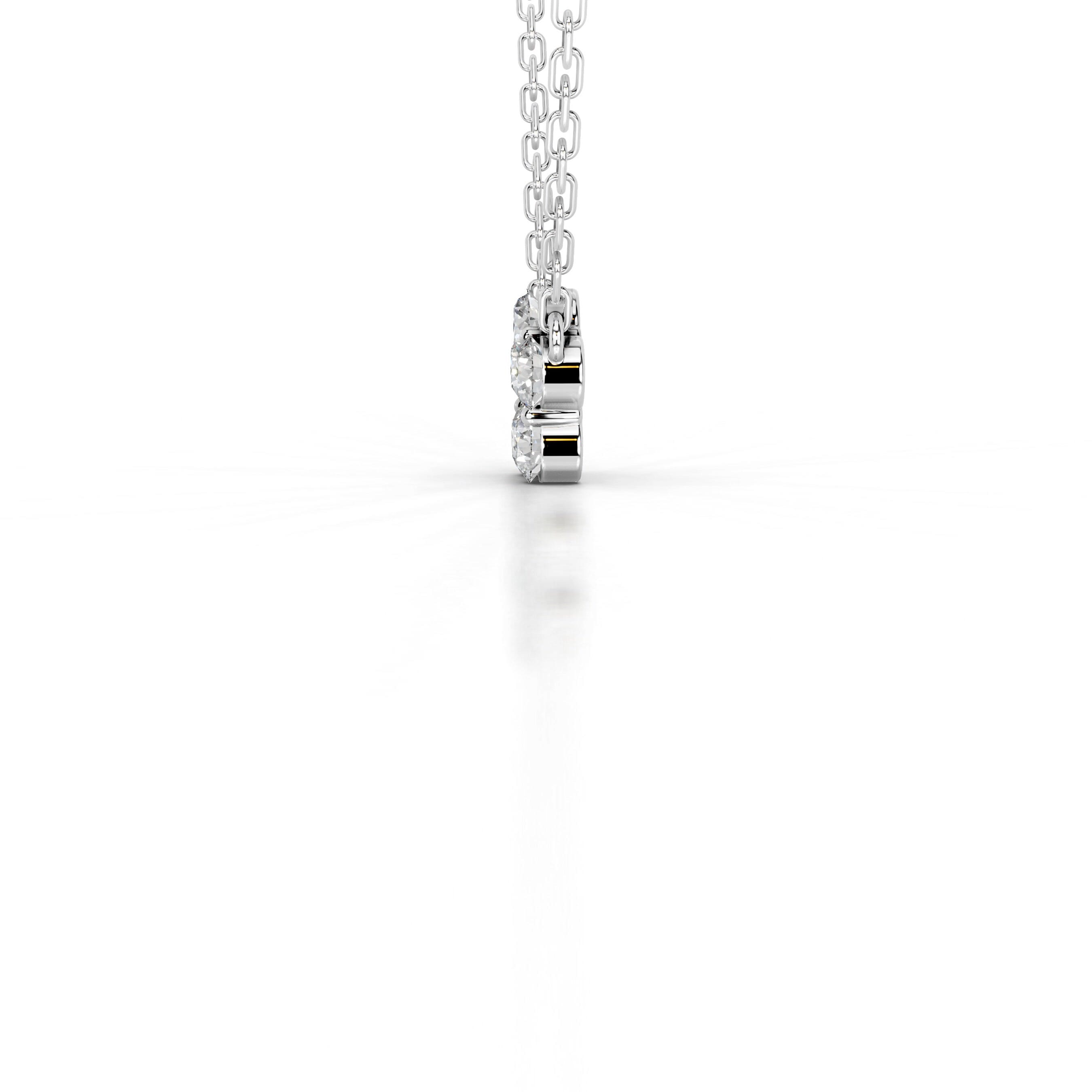 Bonnie Lab Grown Diamond Pendant - 18K White Gold、mySite、hinf8tx79