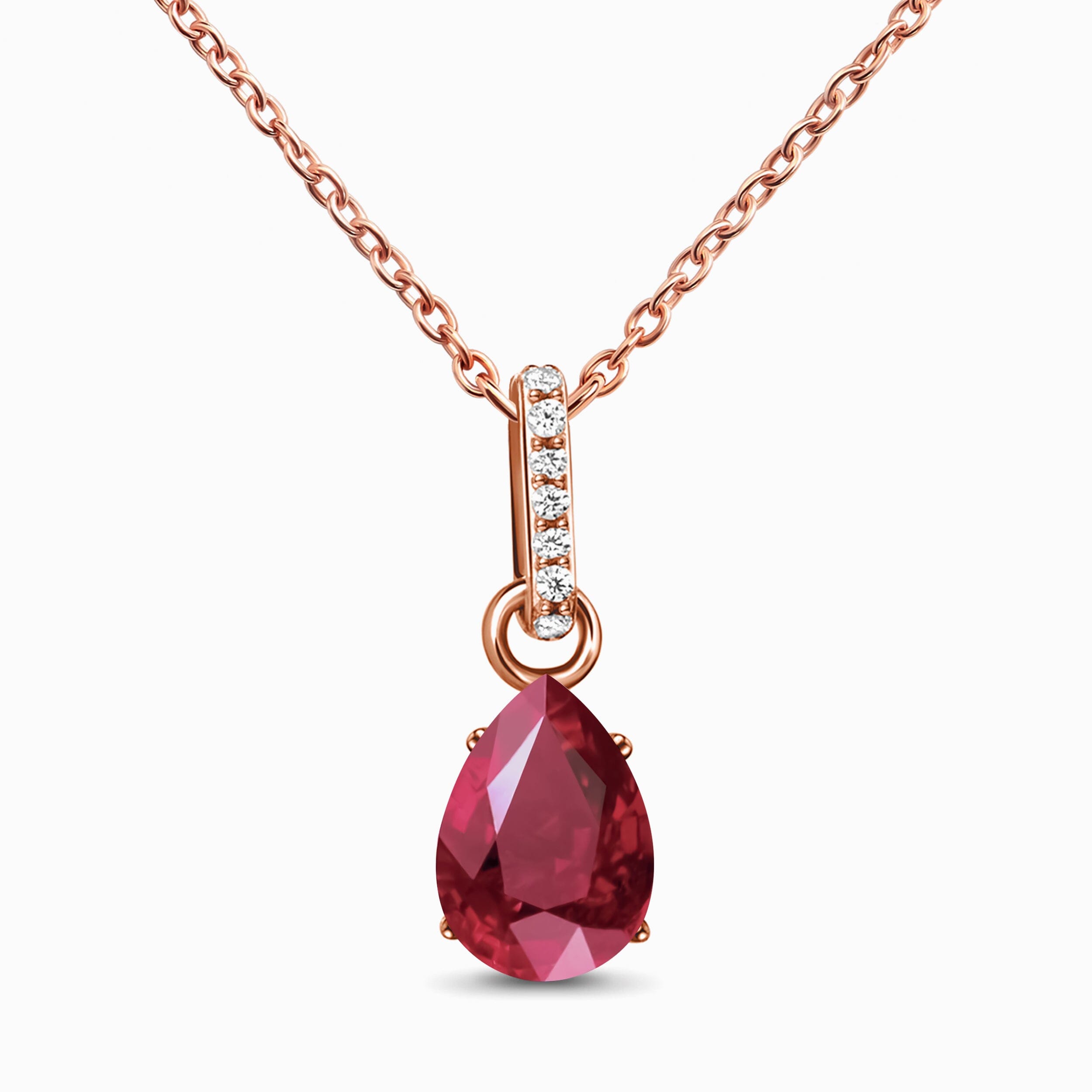 Ruby Necklace Sway - July Birthstone、mySite、hinf8tx79