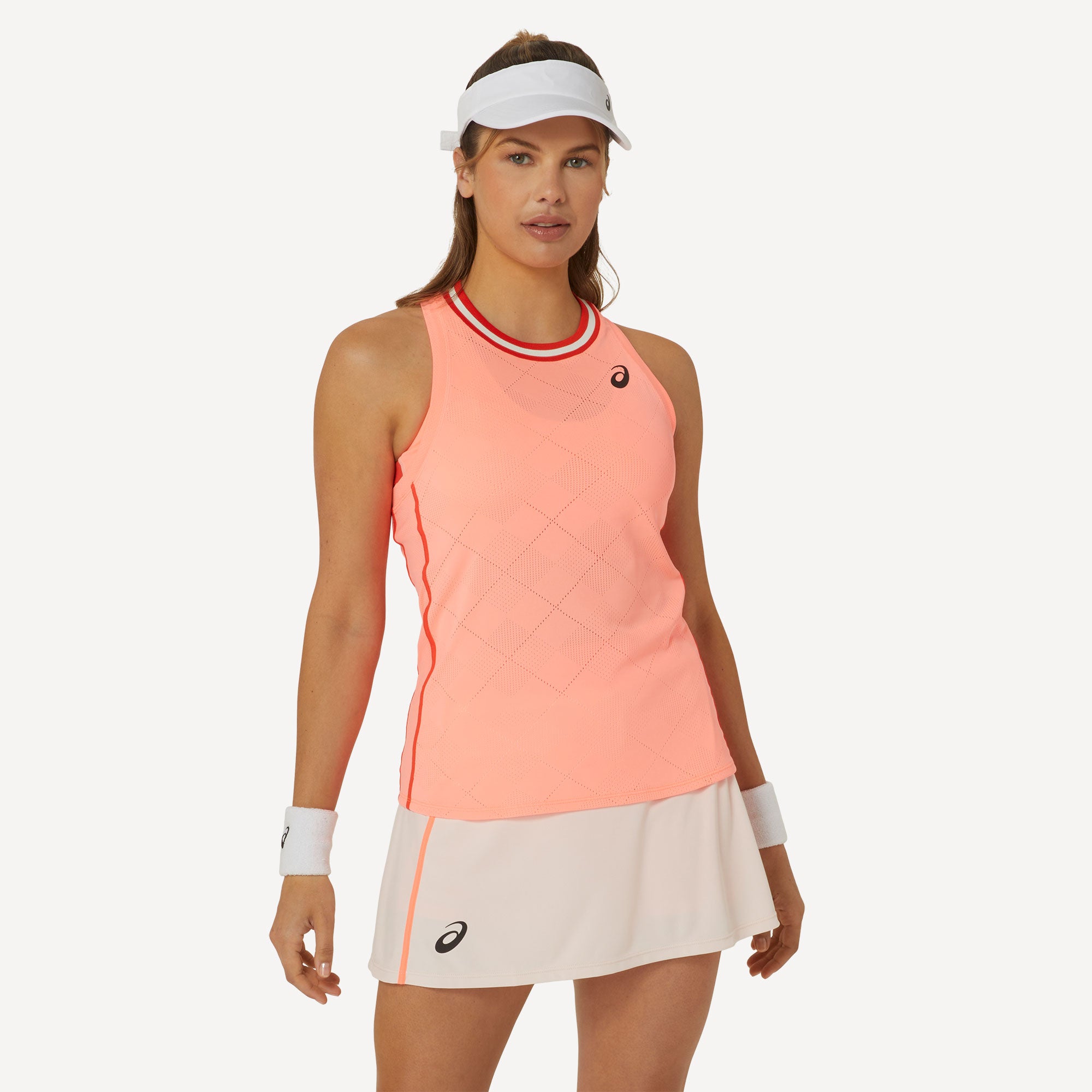 ASICS Match Women's Tennis Tank、mySite、neckold