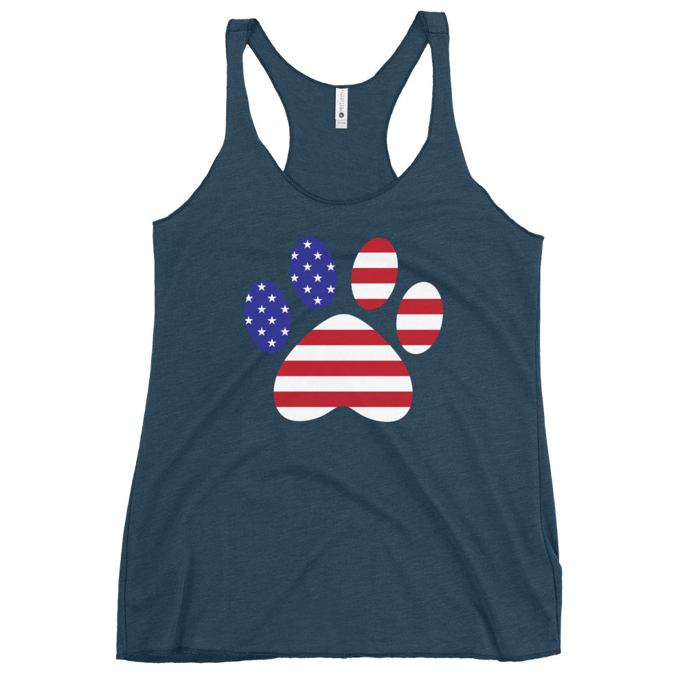 Patriotic Paw Print Tank、mySite、camillekostekn