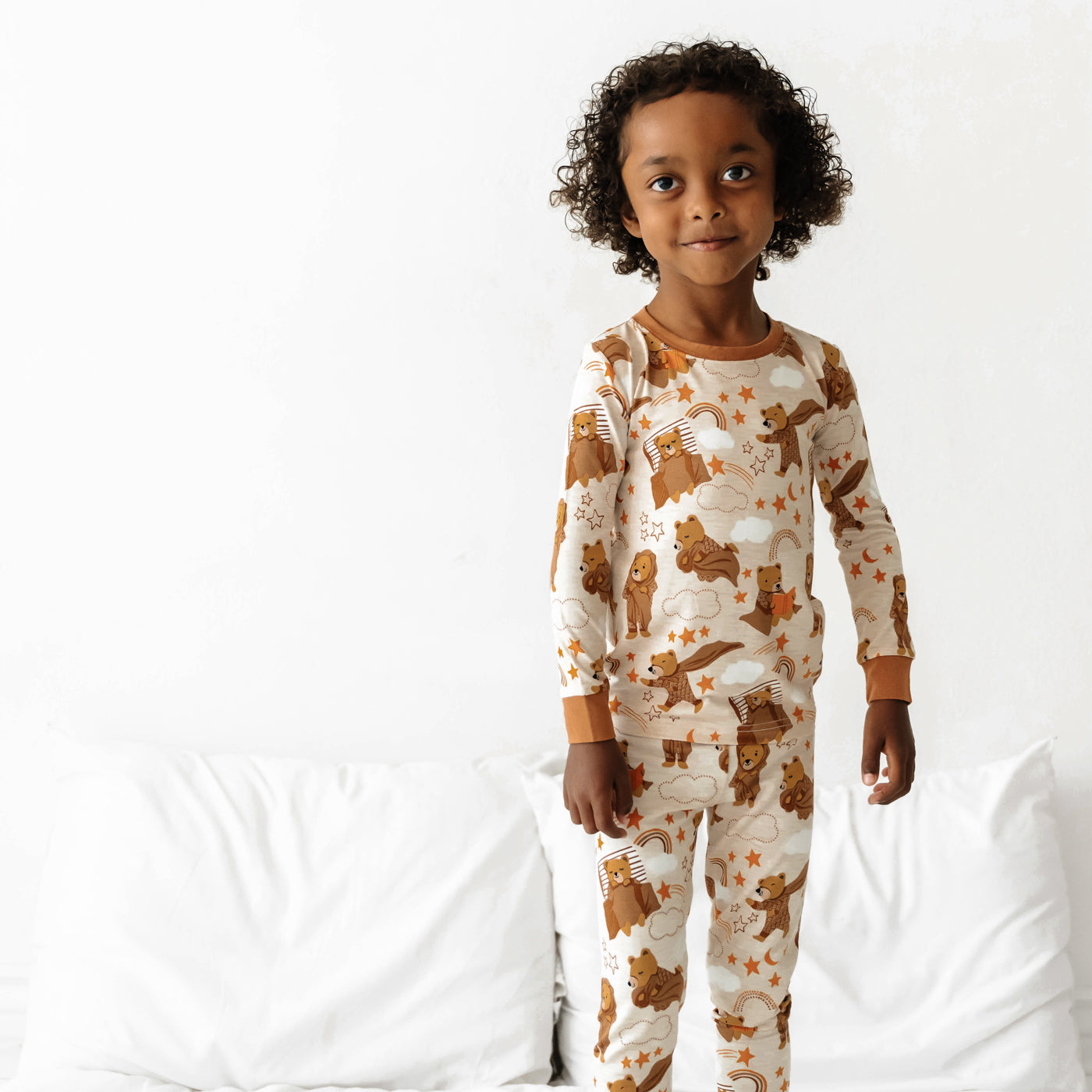  Beary Sleepy Two-Piece Pajama Set、mySite、layawaytickets