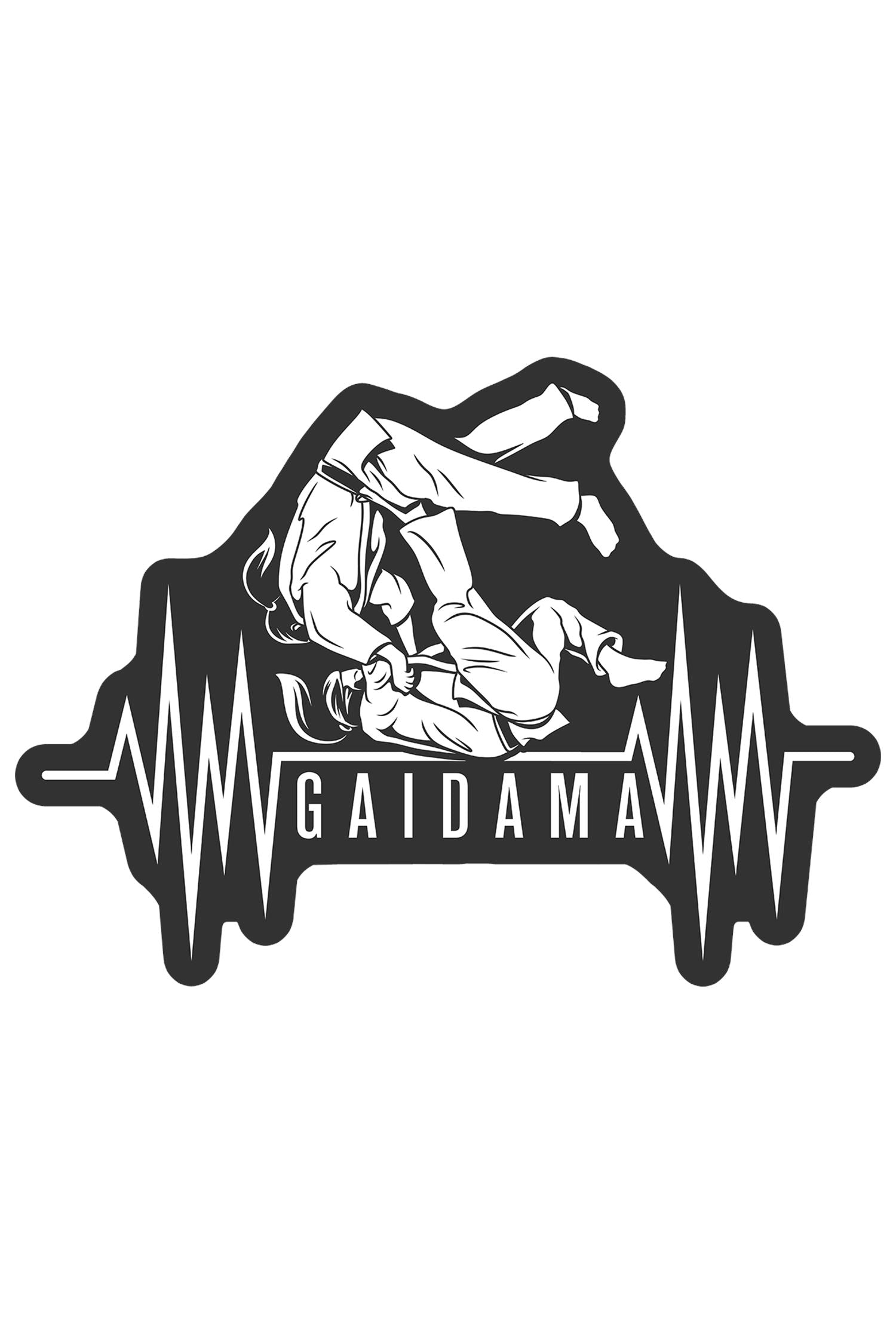 Sticker - Jiu Jitsu Heartbeat (Female)、mySite、gigharbornorthrealestate