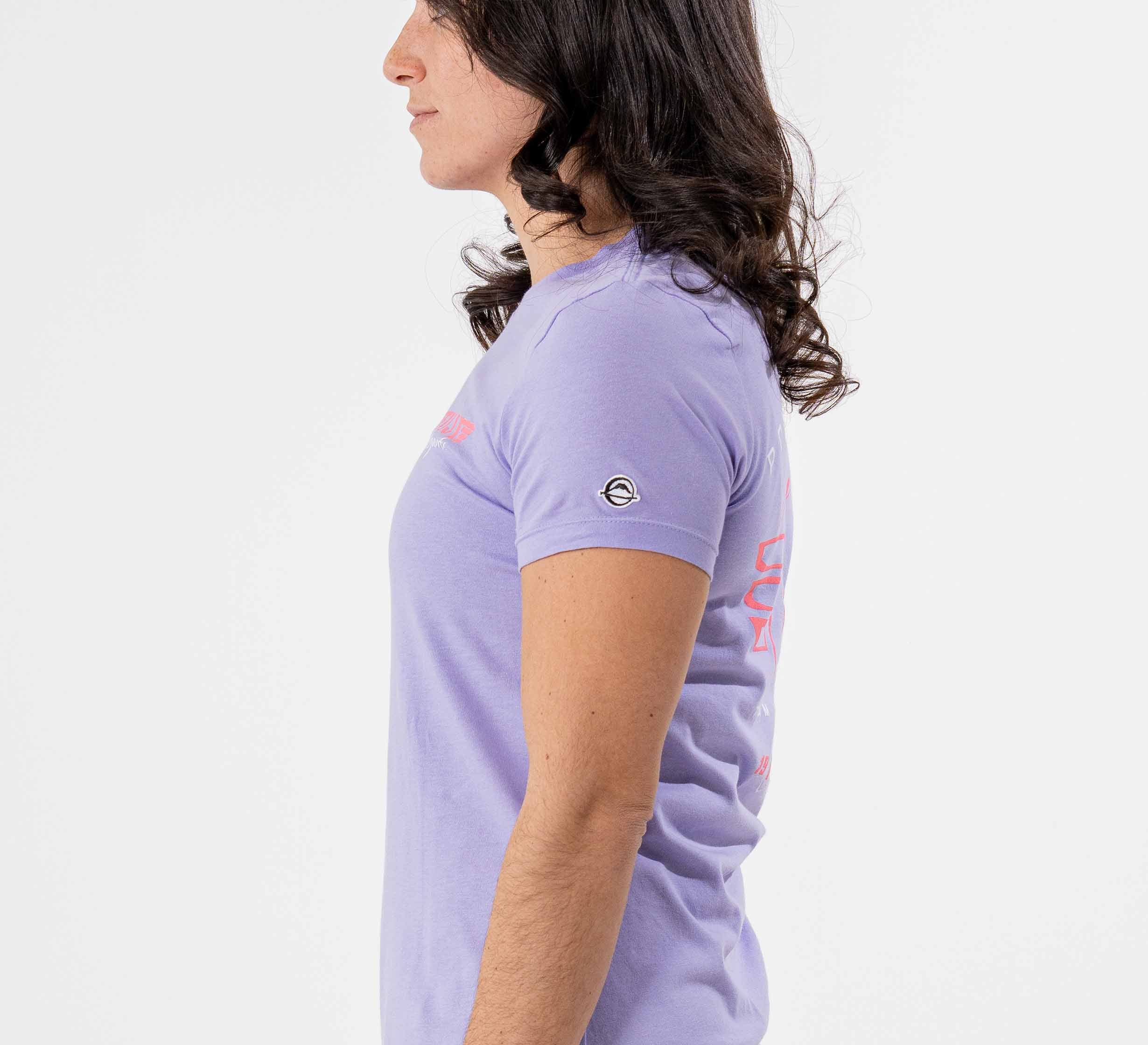 Womens Jiu Jitsu Flight T-Shirt Lavender、mySite、gigharbornorthrealestate