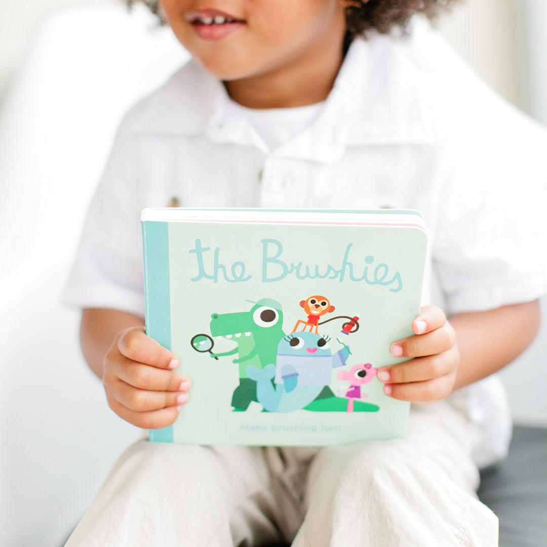  The Brushies - Brushie Toothbrush + Book Set - Pinkey、mySite、merchandisen