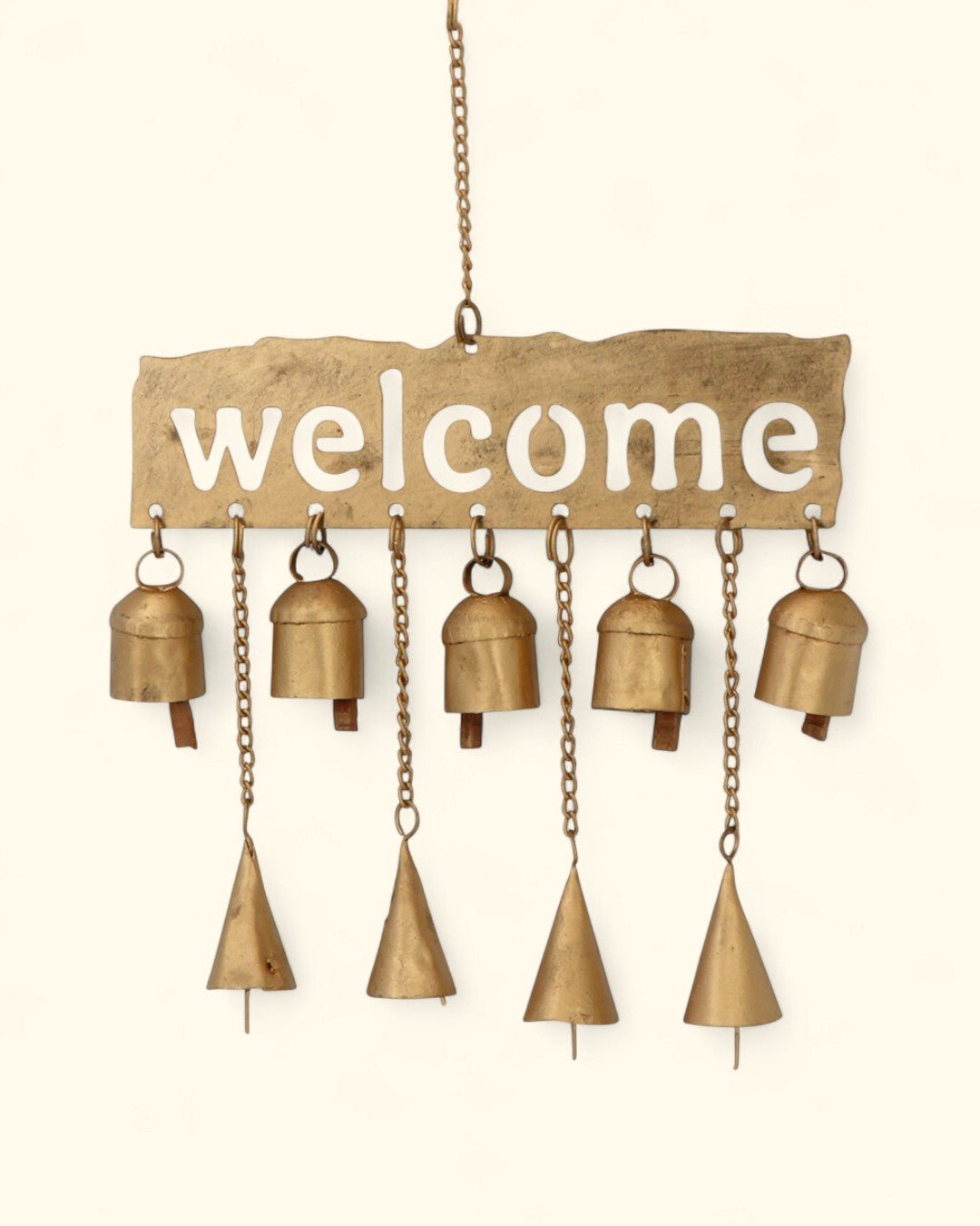 Fairtrade Welcome Bell Chime Wall Hanging、mySite、topwebapps