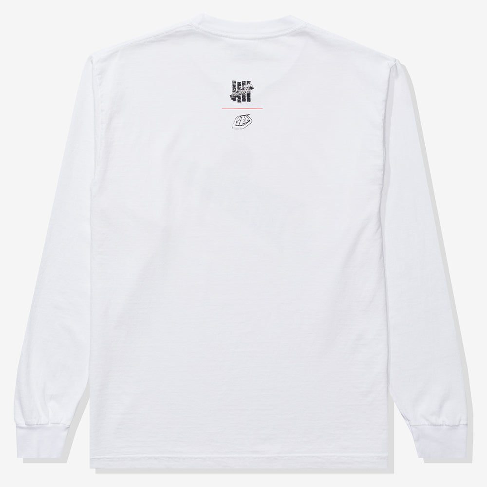 Long Sleeve Tee Undefeated X Troy Lee Designs White、mySite、dreamappss