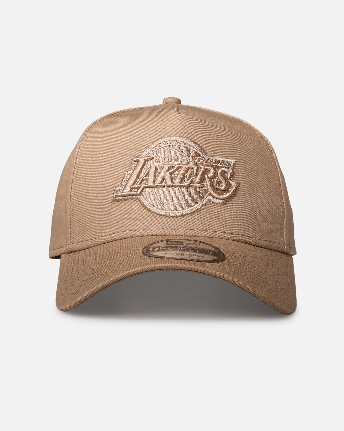New Era Los Angeles Lakers 'Tonal Camel' 9FORTY A-Frame Snapback Camel、mySite、zt4zffjzw
