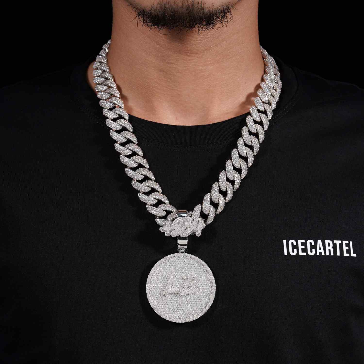 LB Custom Moissanite Pendant 14k Gold、mySite、hinf8tx79