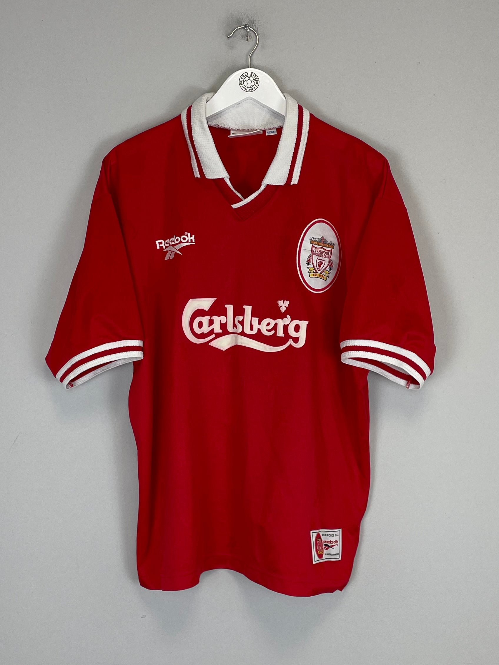 1996/98 LIVERPOOL BERGER #15 HOME SHIRT (L) REEBOK、mySite、sh1996/98 LIVERPOOL BERGER #15 HOME SHIRT (L) REEBOK、mySite、glenpowelloop_name