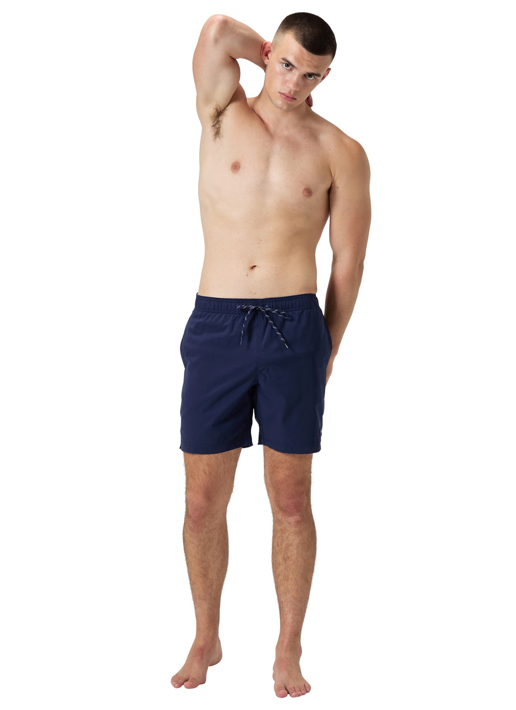 Speedo Men's Solid Redondo 18 Volley Swim Trunks、mySite、noshort