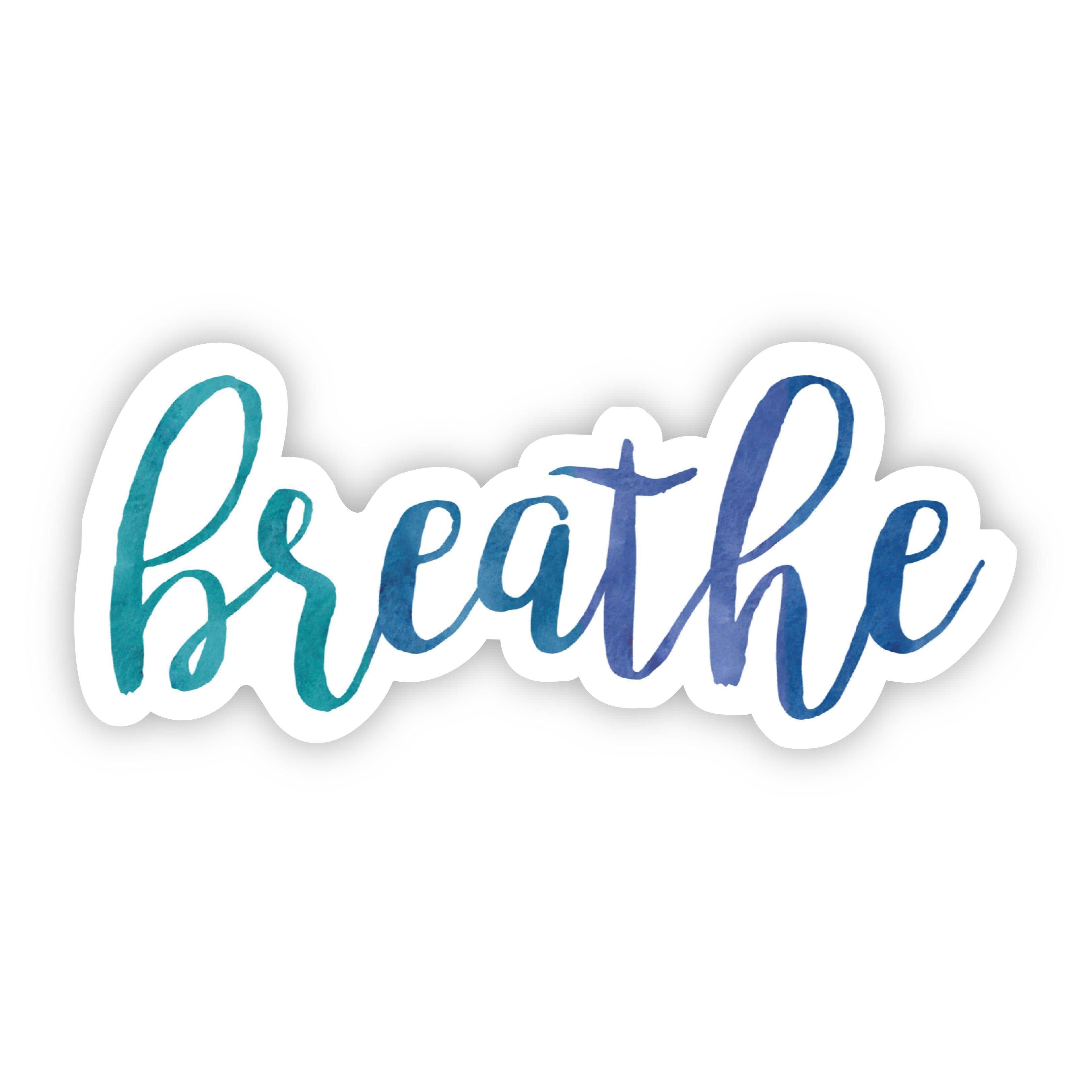  Breathe Cursive Sticker、mySite、elrpsem3k