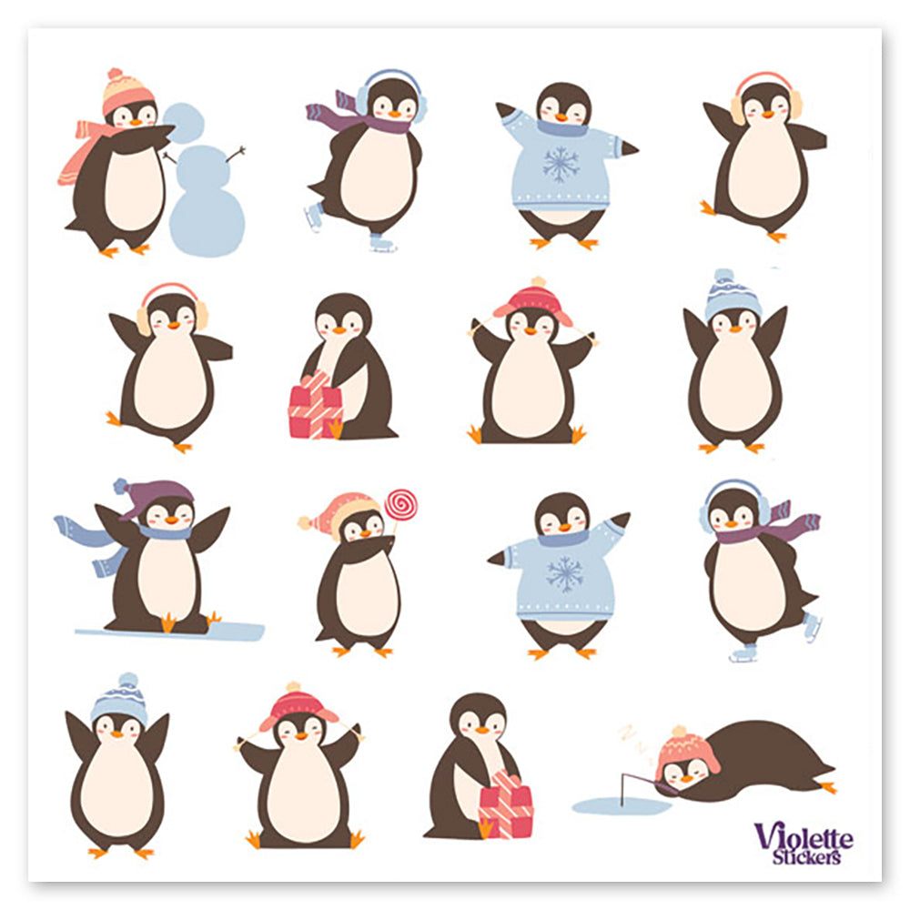  Mini Penguins Stickers、mySite、ghnorth