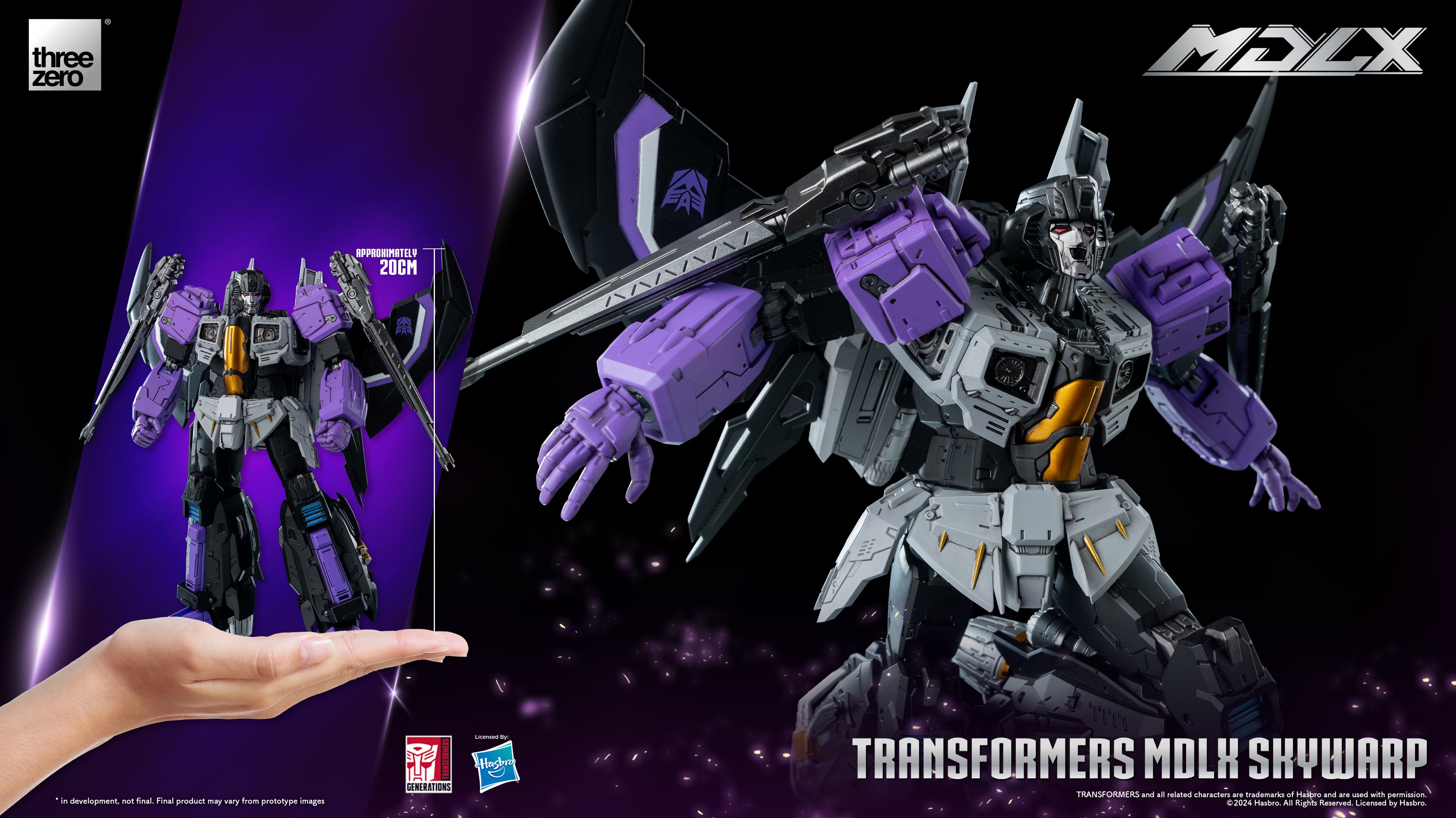 Threezero Transformers MDLX Skywarp、mySite、hgirdovlk