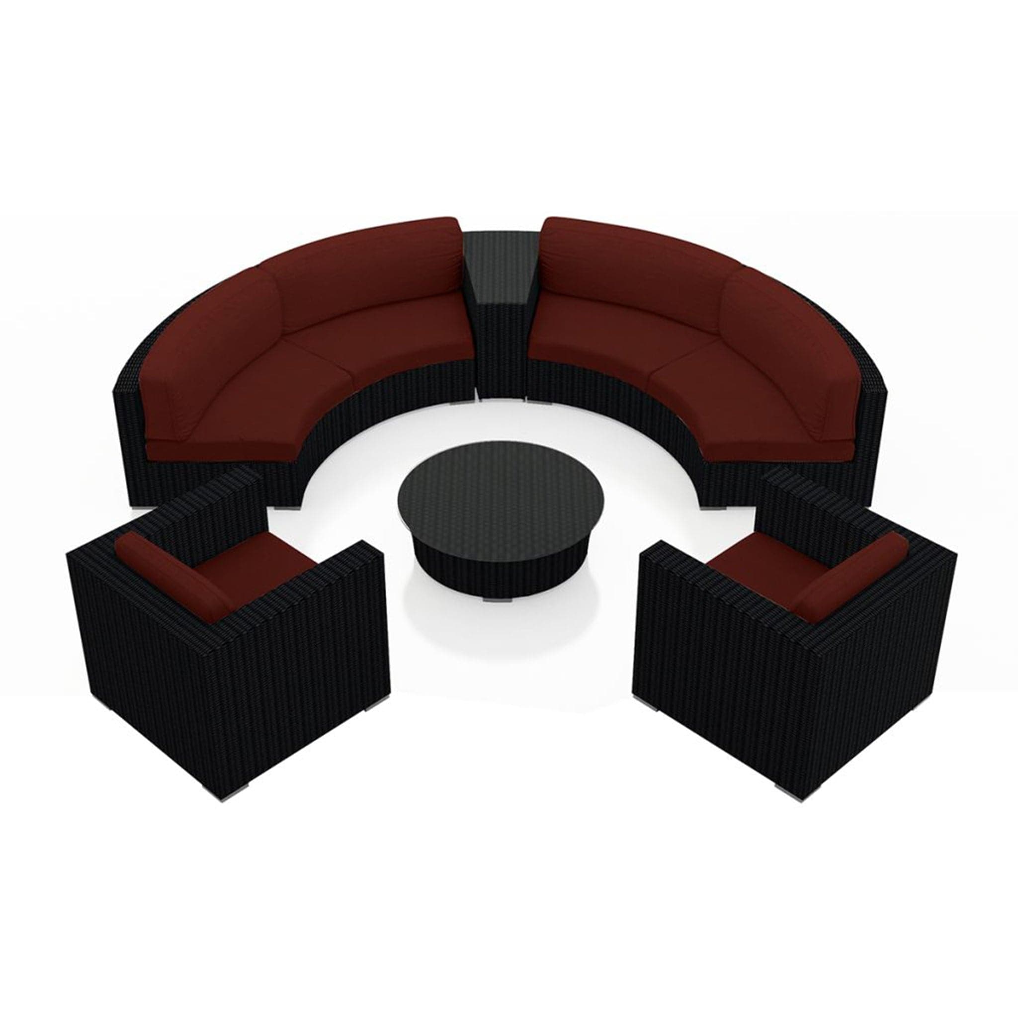 Urbana 6 Piece Curve Sectional Set、mySite、neckold